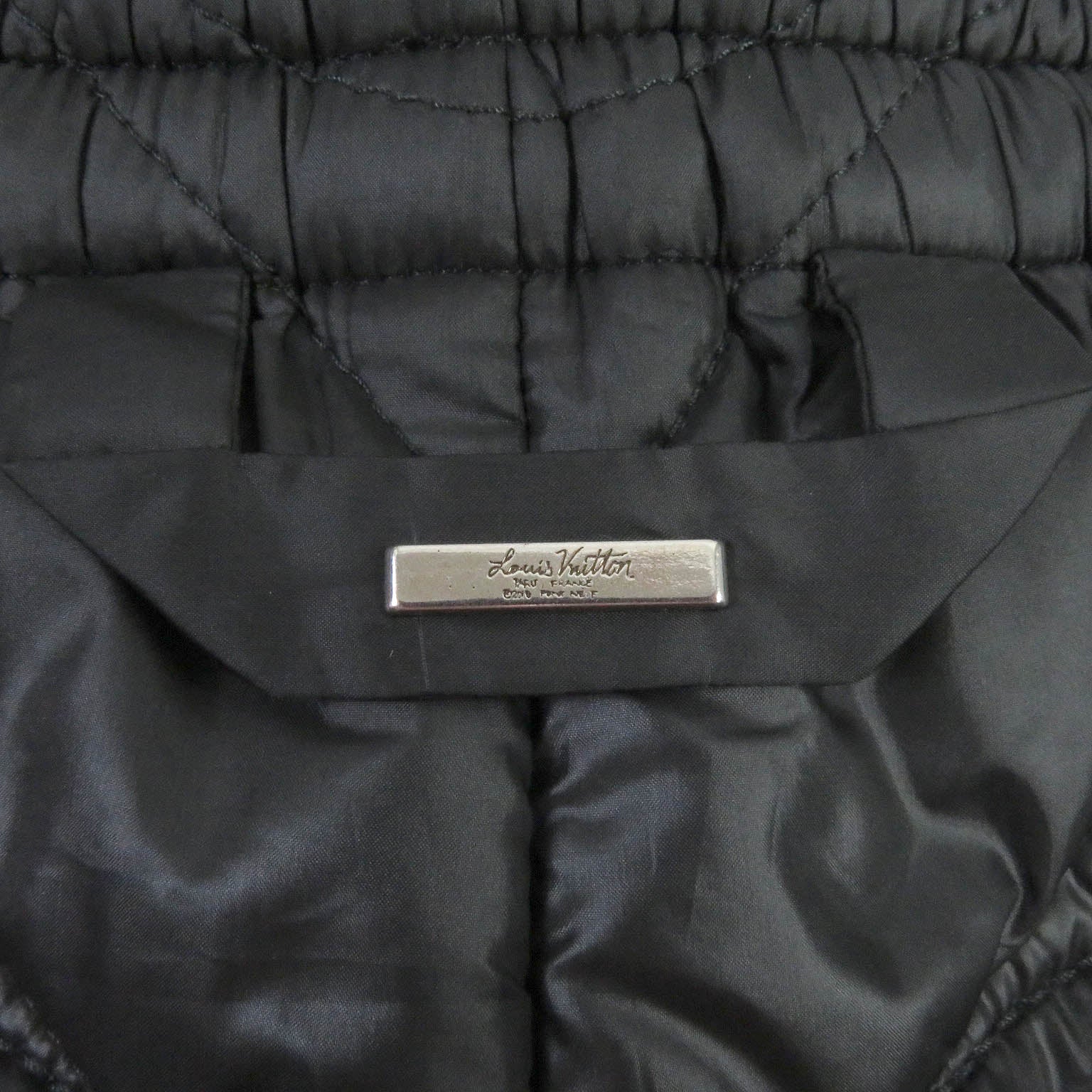 Louis Vuitton Monogram Quilted Sporty Trousers Black