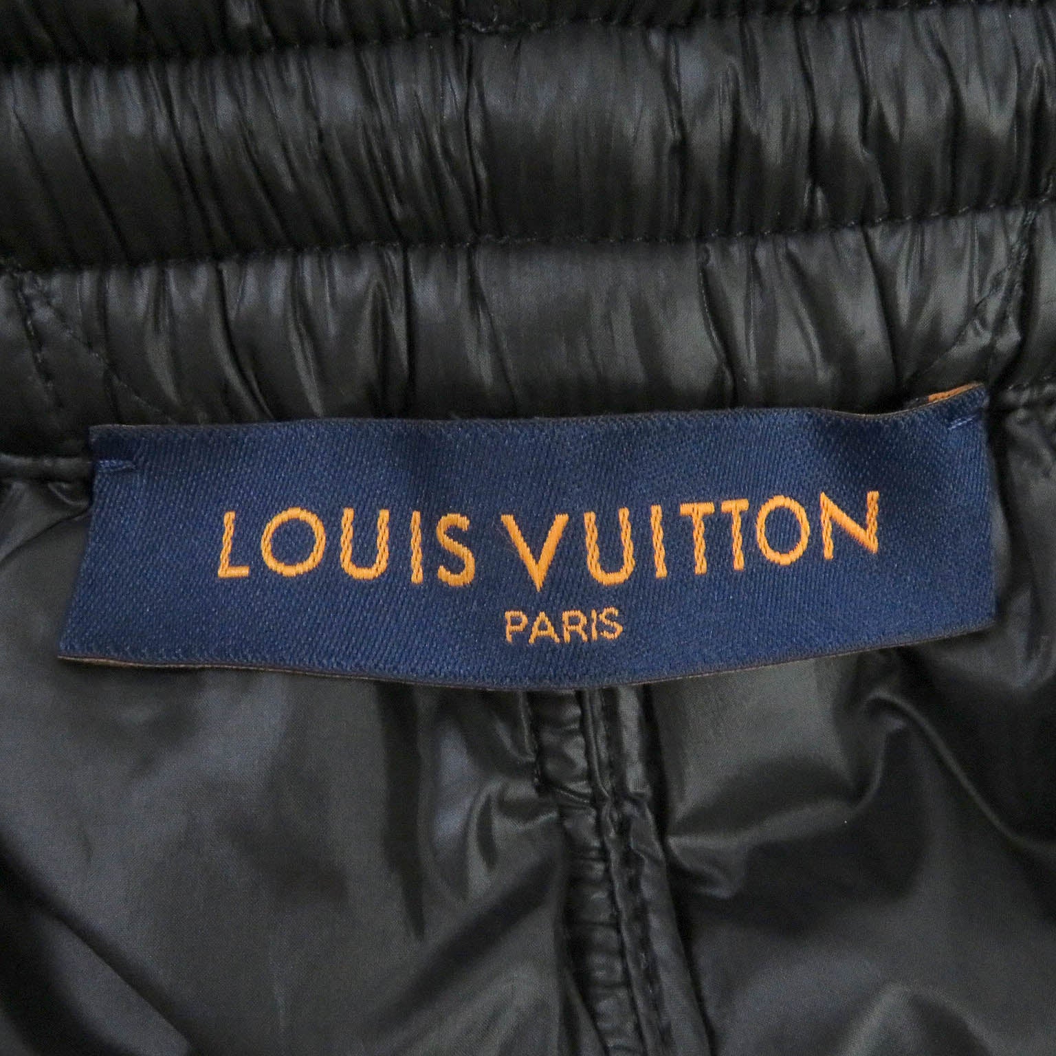 Louis Vuitton Monogram Quilted Sporty Trousers Black