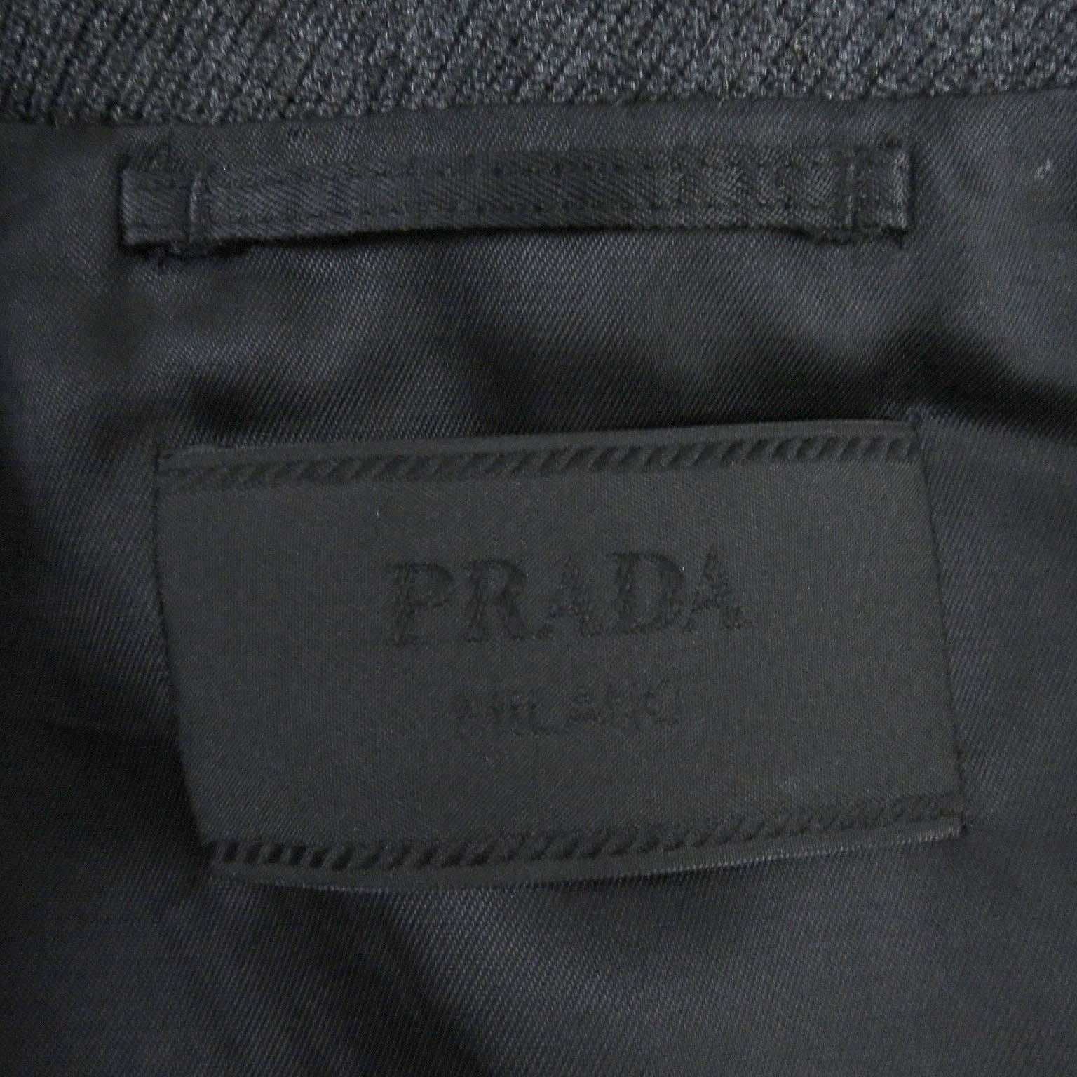 PRADA Virgin Wool Double-Breasted Jacket