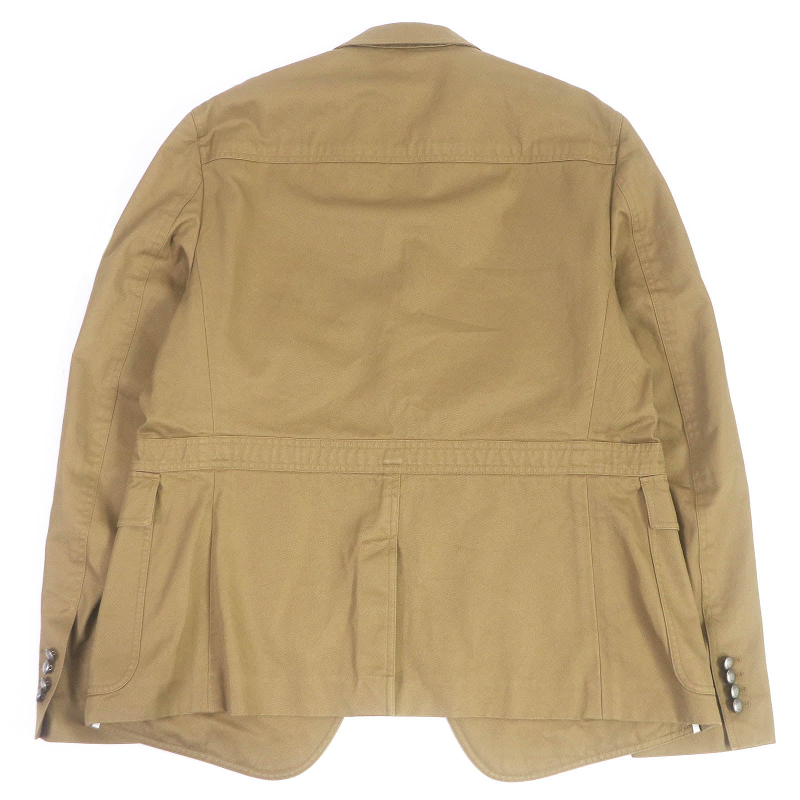 Gucci Star Stud Embroidery Military Jacket Beige