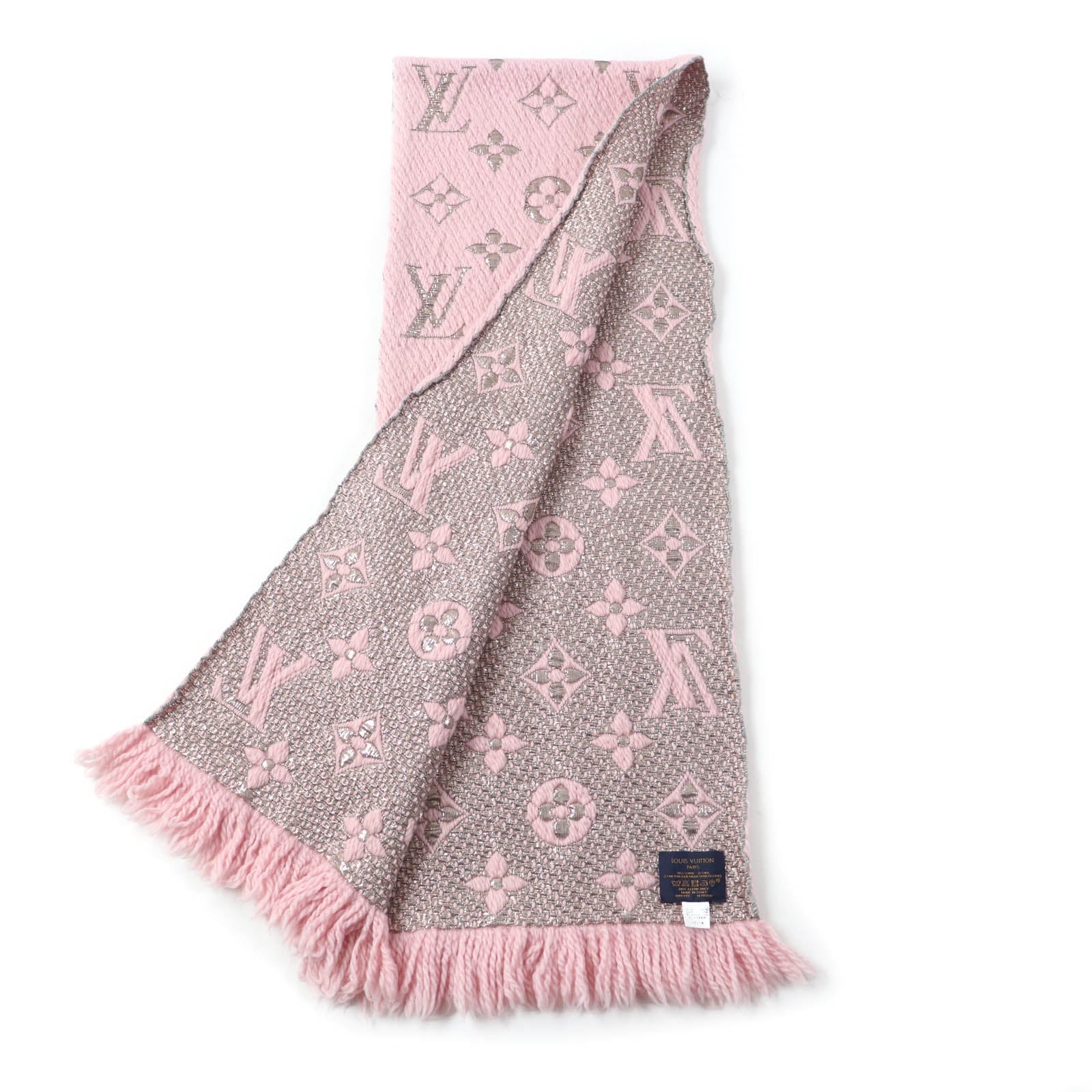 Louis Vuitton Logo Mania Shine Scarf M70466