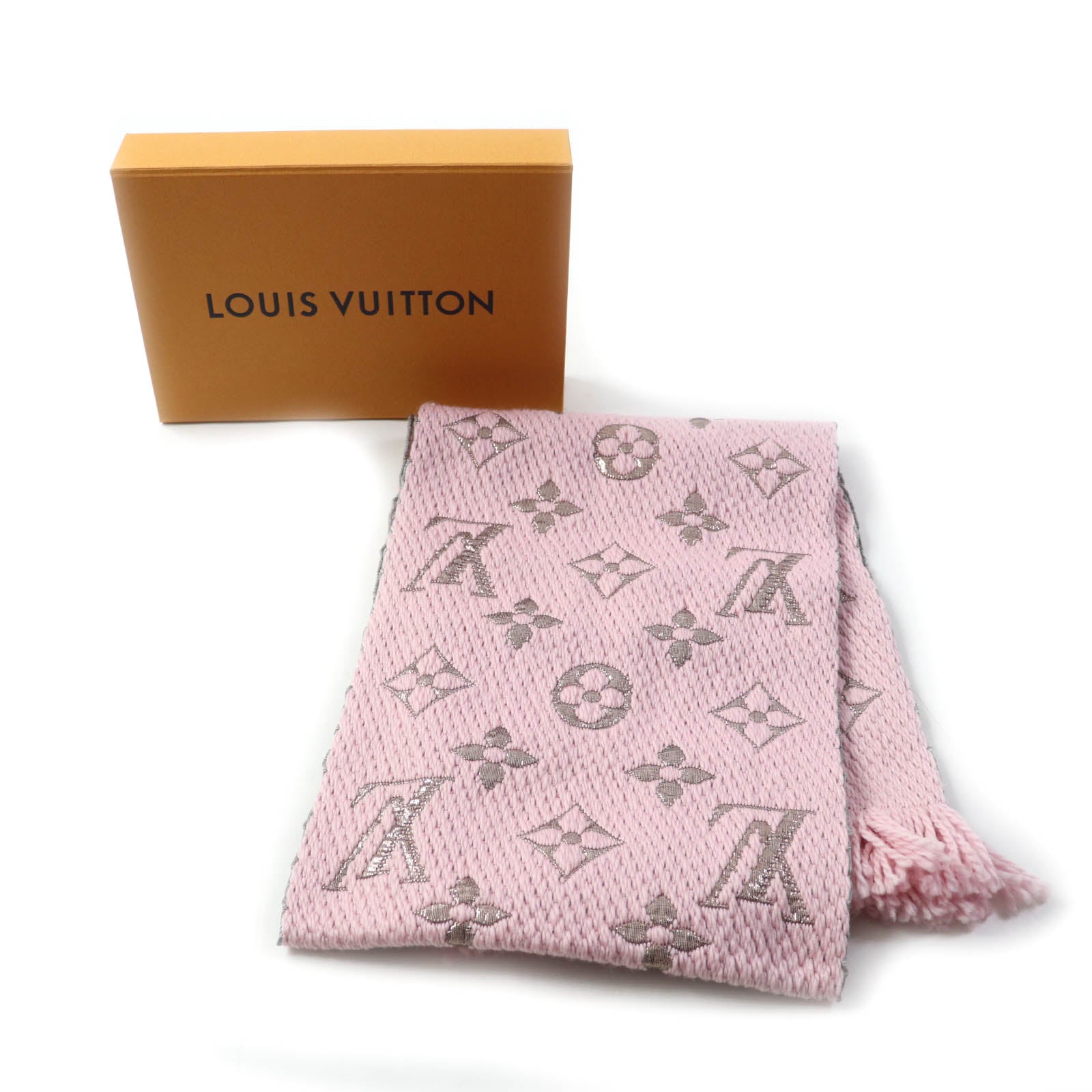 Louis Vuitton Logo Mania Shine Scarf M70466