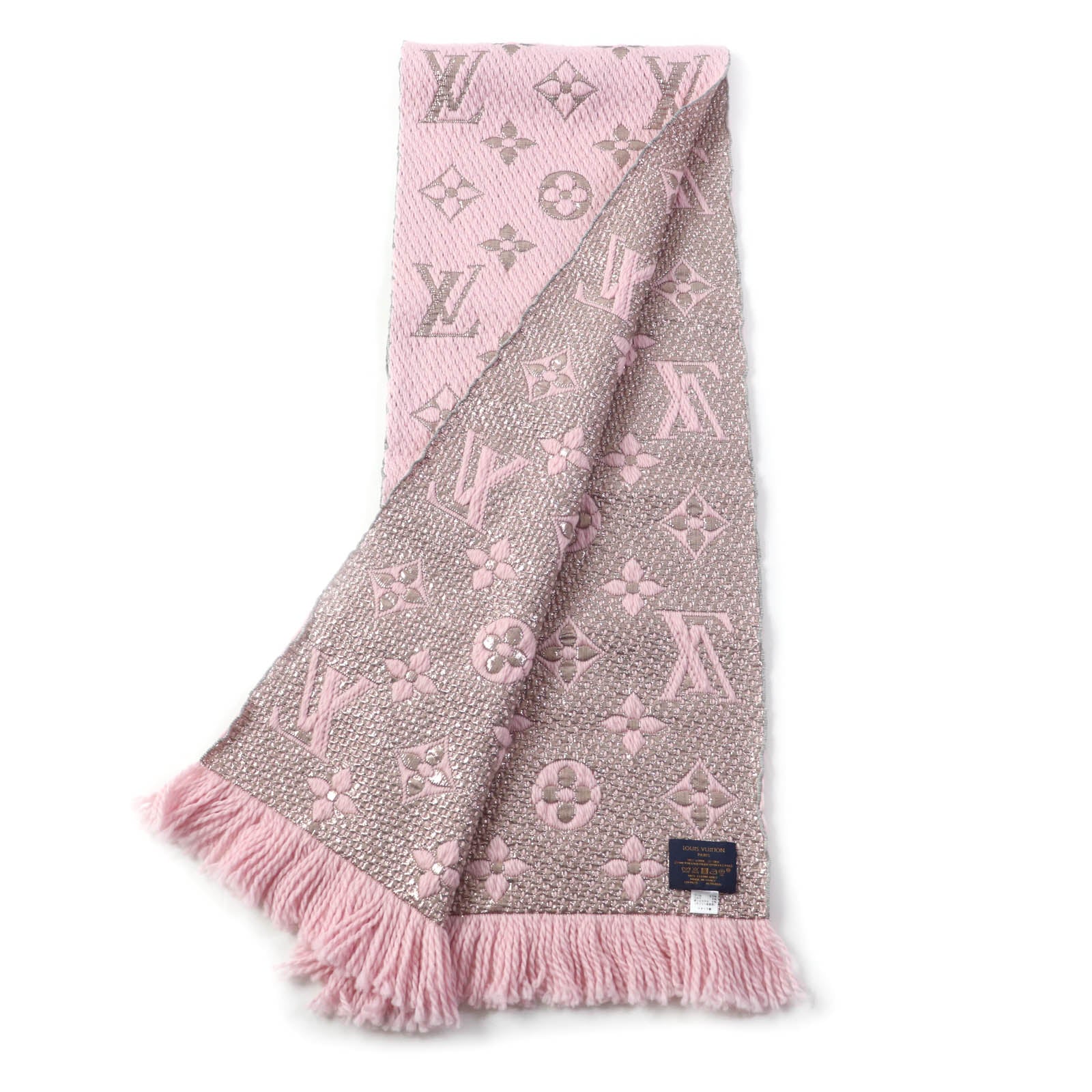 Louis Vuitton Logo Mania Shine Scarf M70466