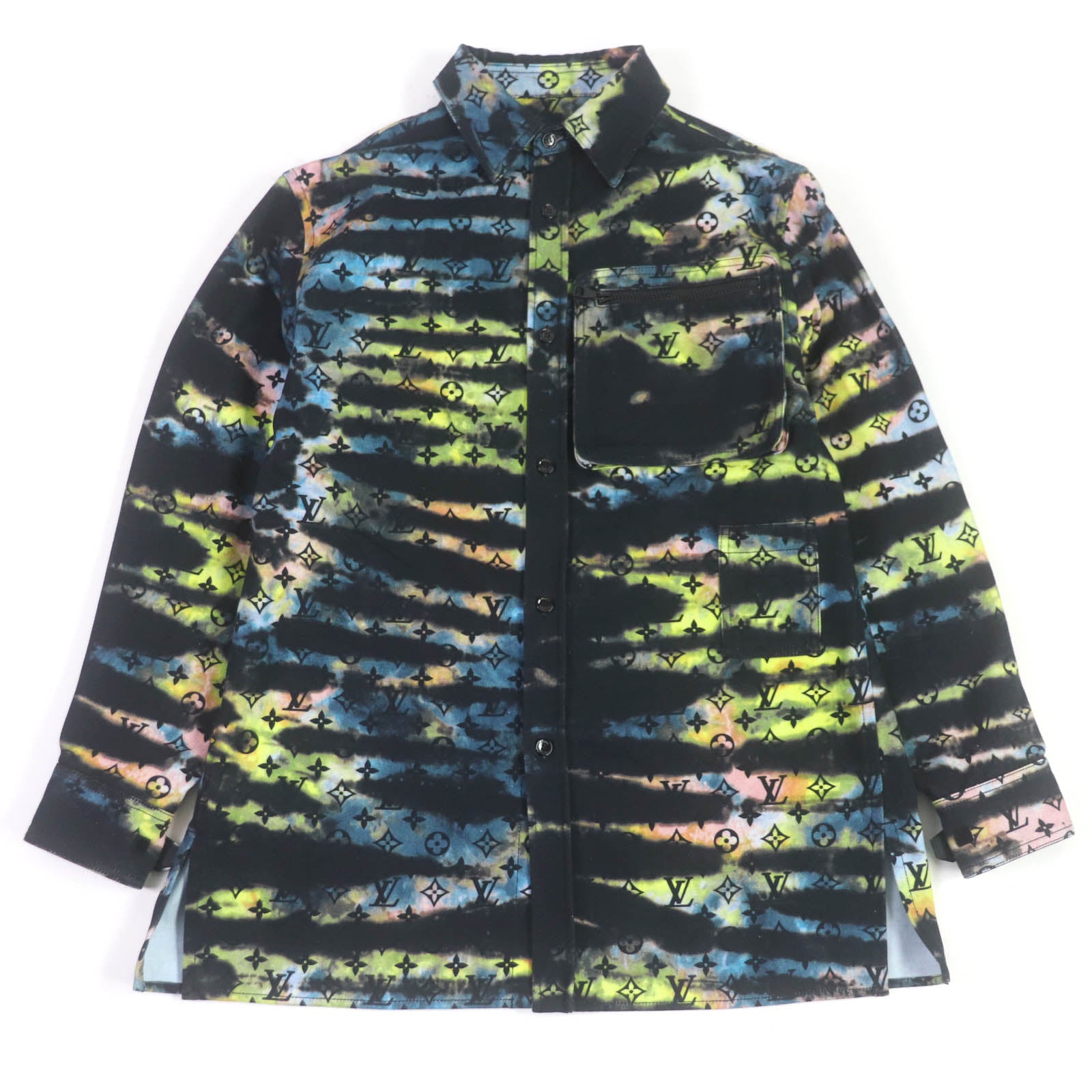 Louis Vuitton Monogram Tie-Dye Denim Jacket