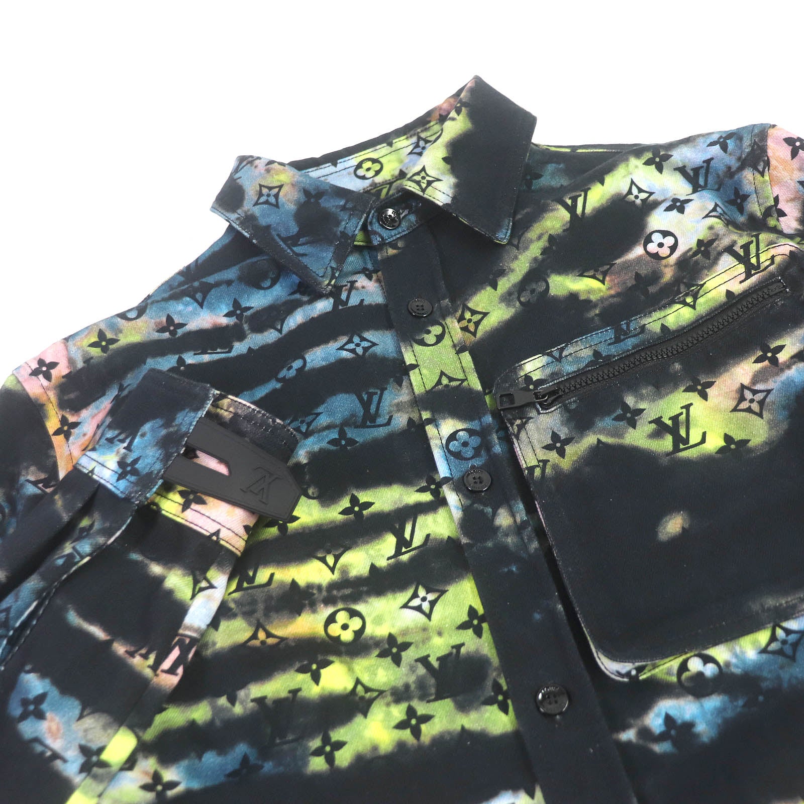 Louis Vuitton Monogram Tie-Dye Denim Jacket