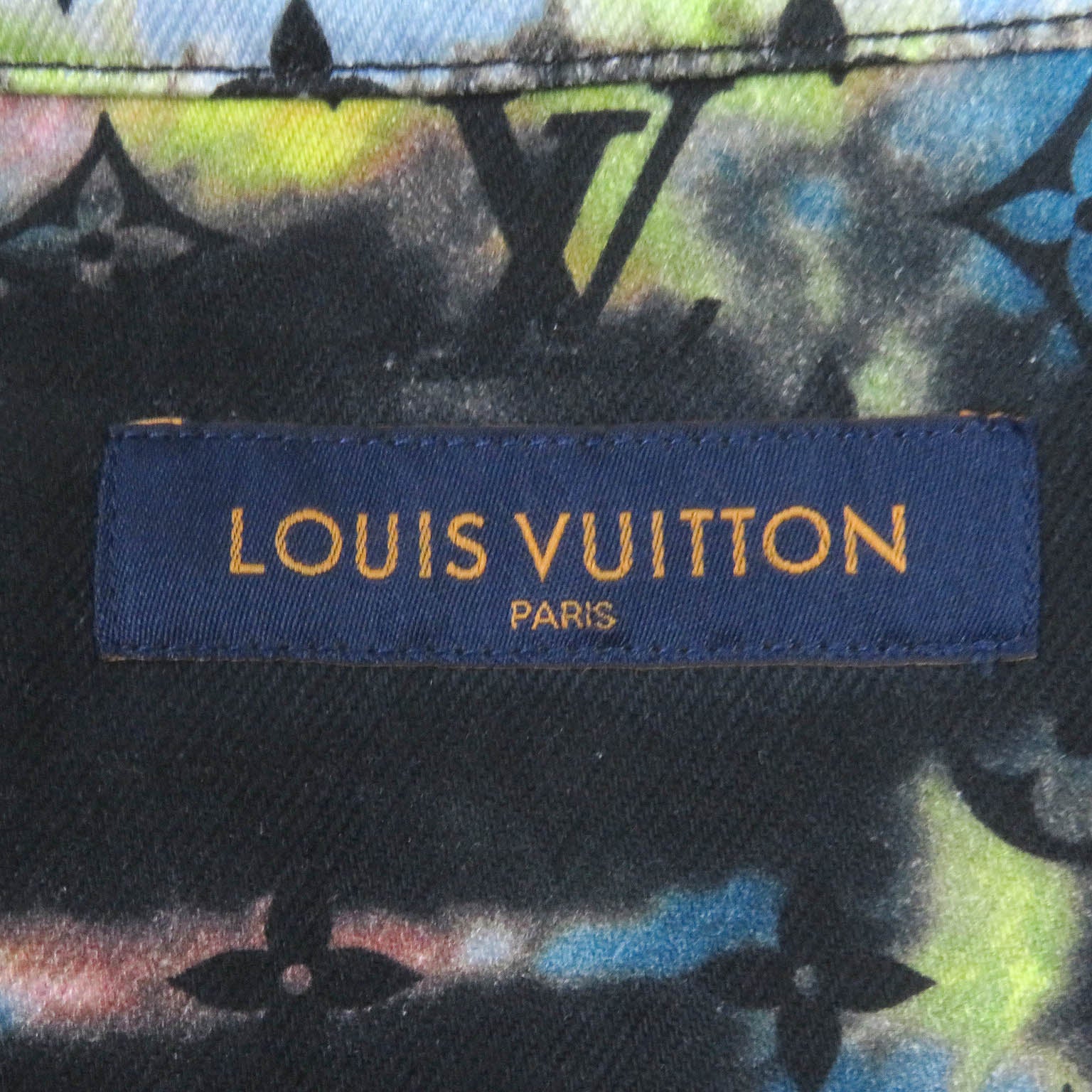 Louis Vuitton Monogram Tie-Dye Denim Jacket