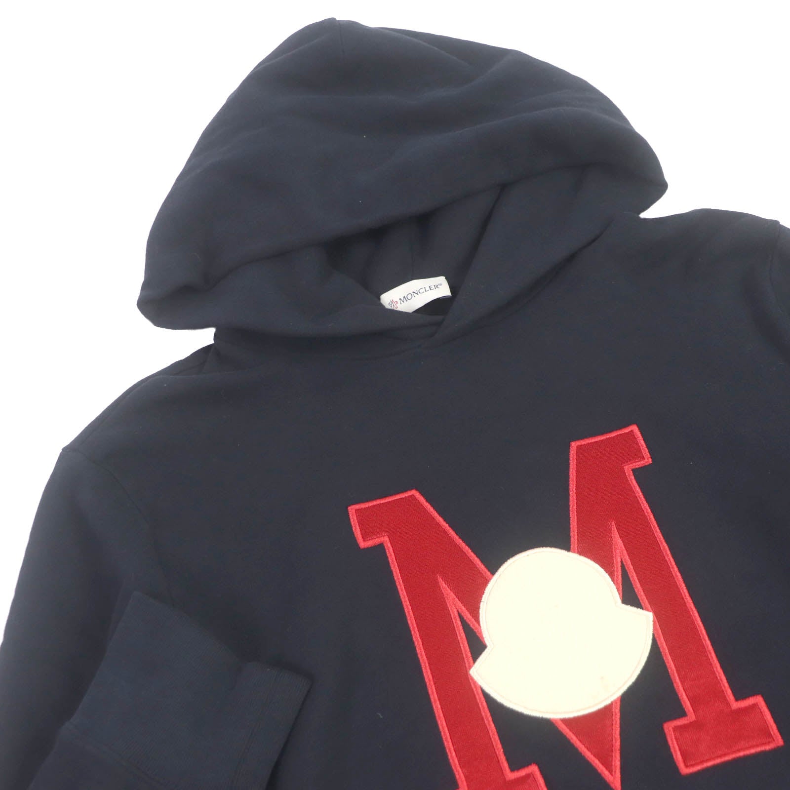 Moncler Cotton Hoodie Dark Navy M