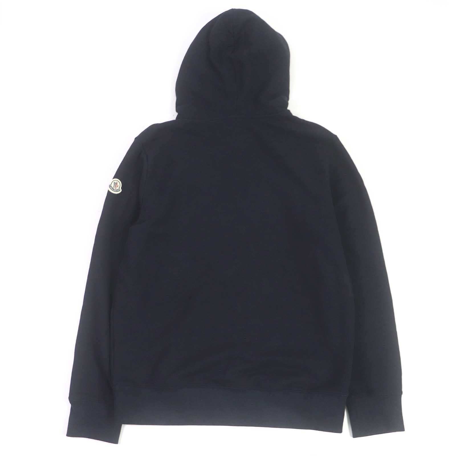 Moncler Cotton Hoodie Dark Navy M