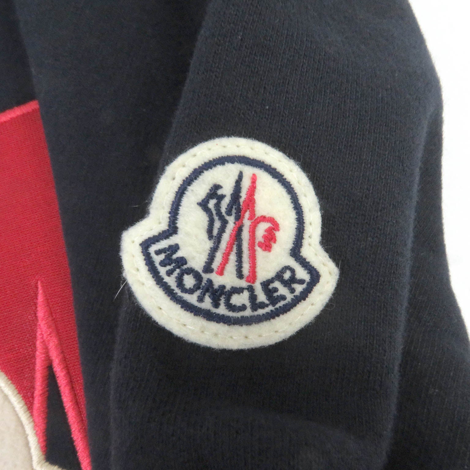 Moncler Cotton Hoodie Dark Navy M