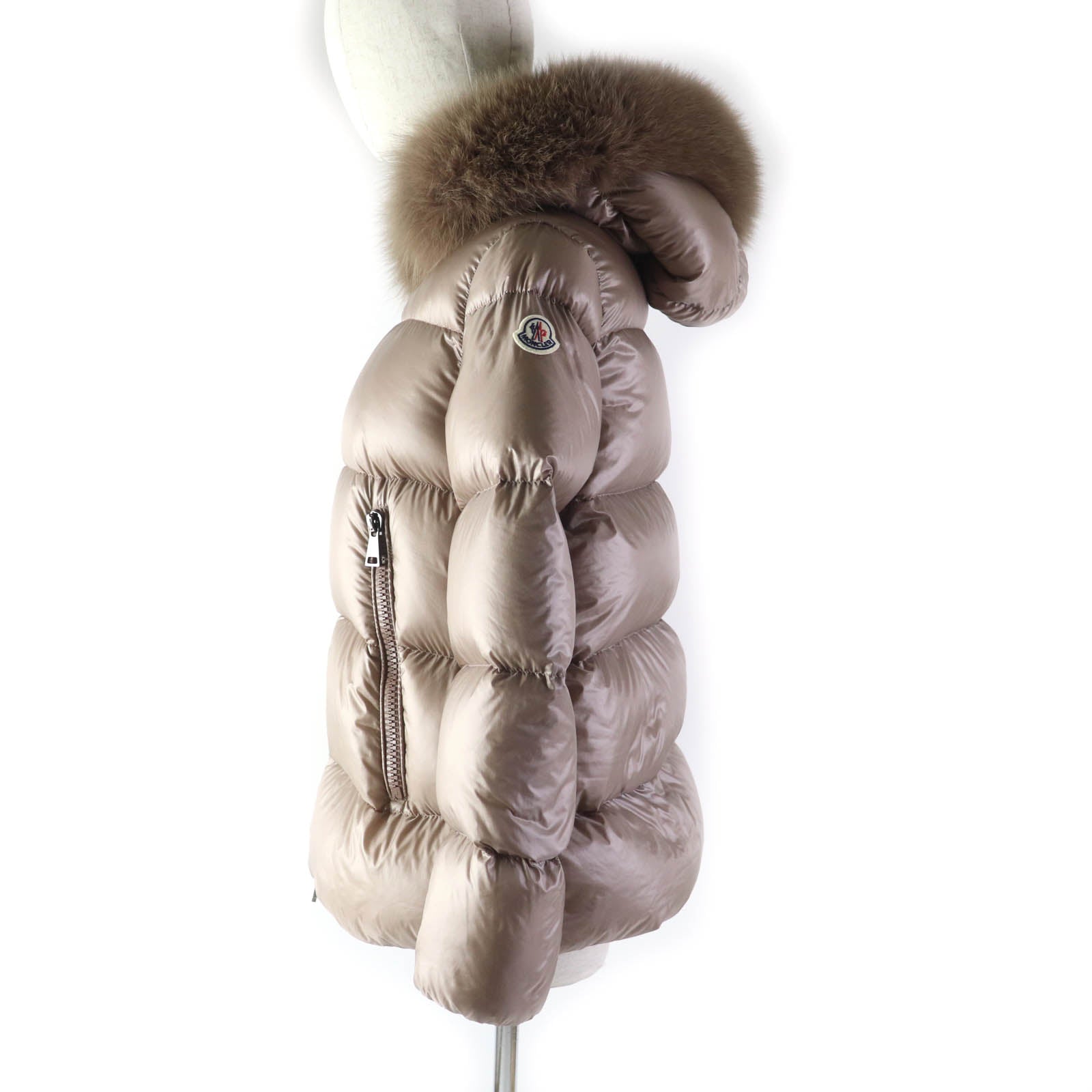 Moncler SERIFUR Down Jacket Brown Women