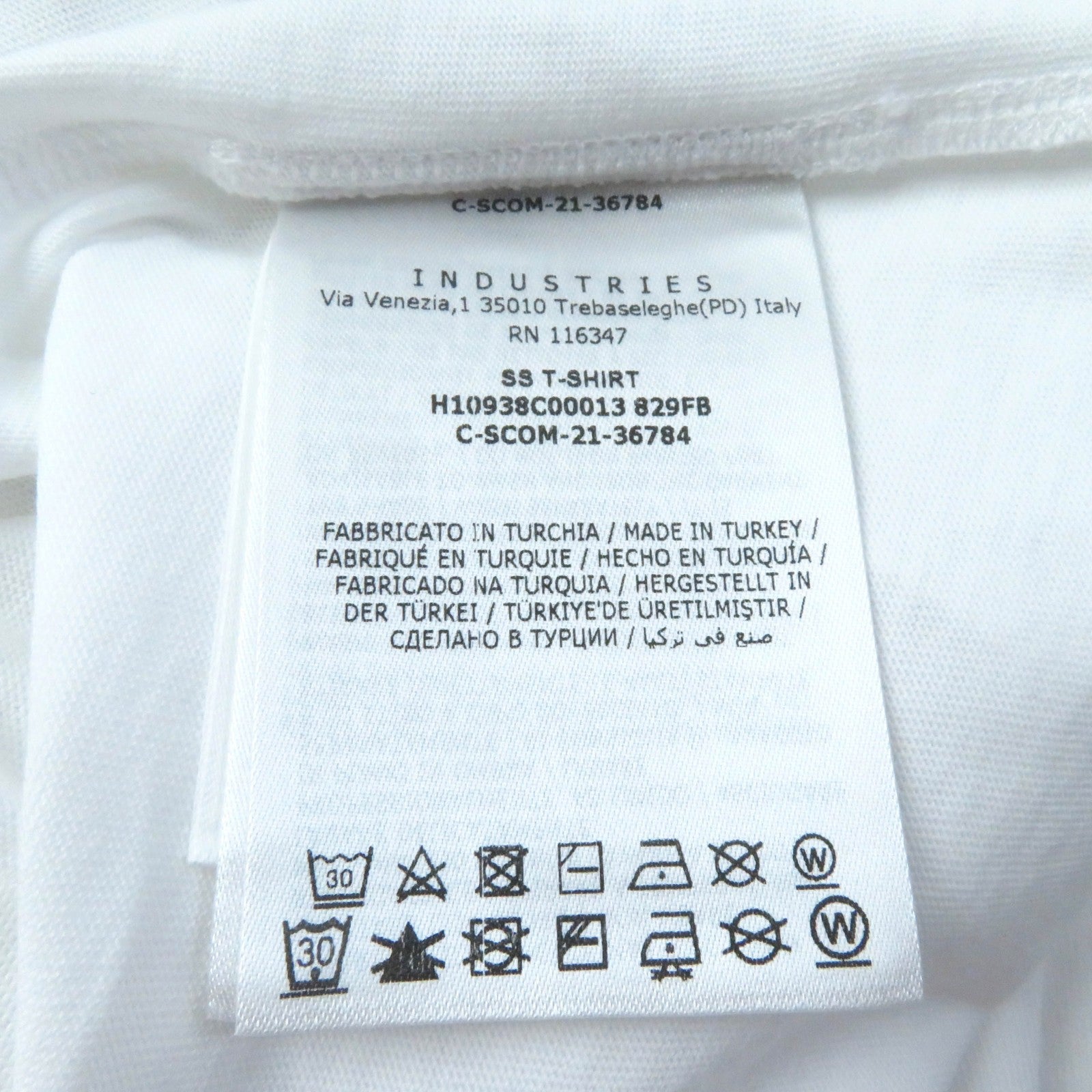 Moncler Logo Crew Neck T-Shirt White M