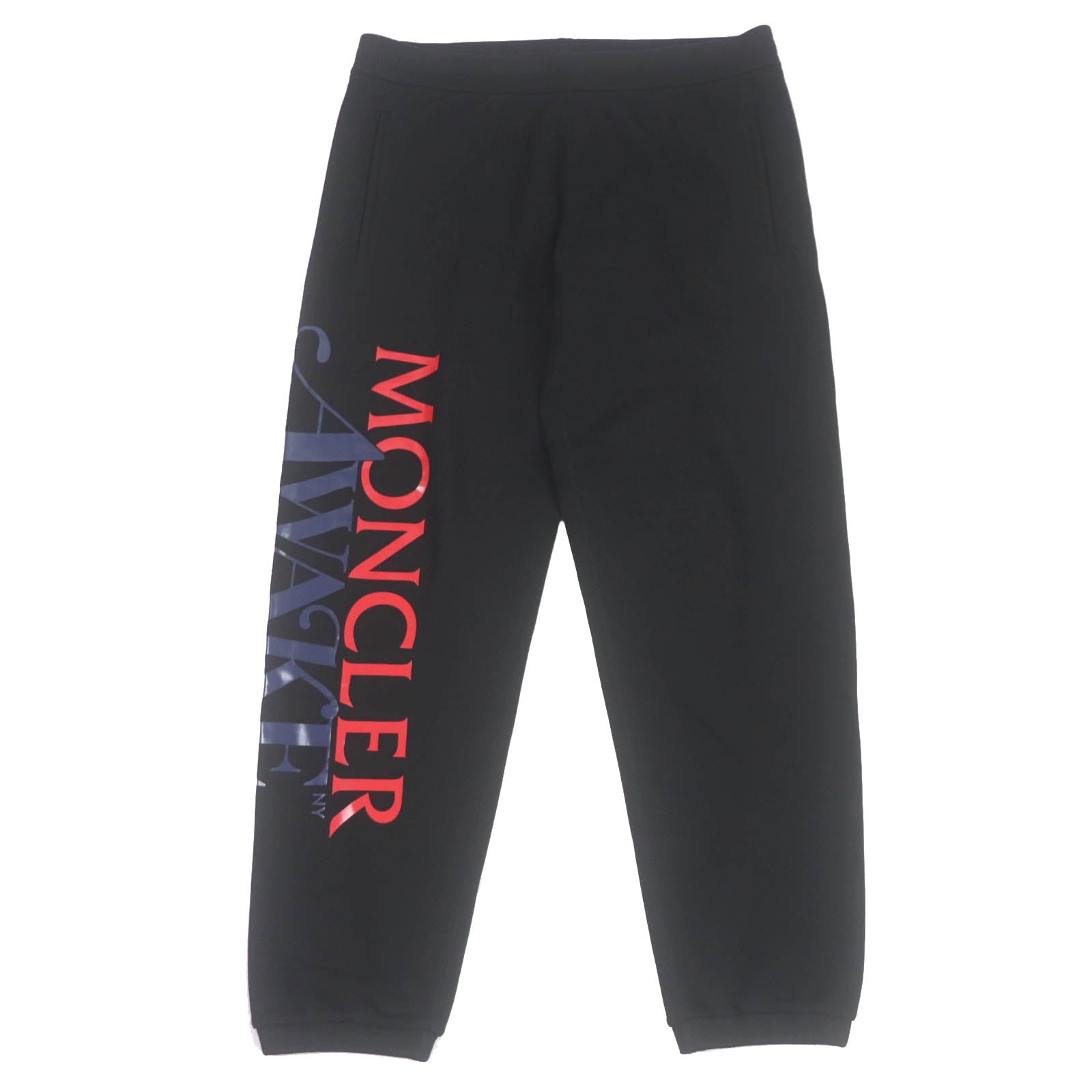 Moncler Cotton Logo Jogger Pants Black L