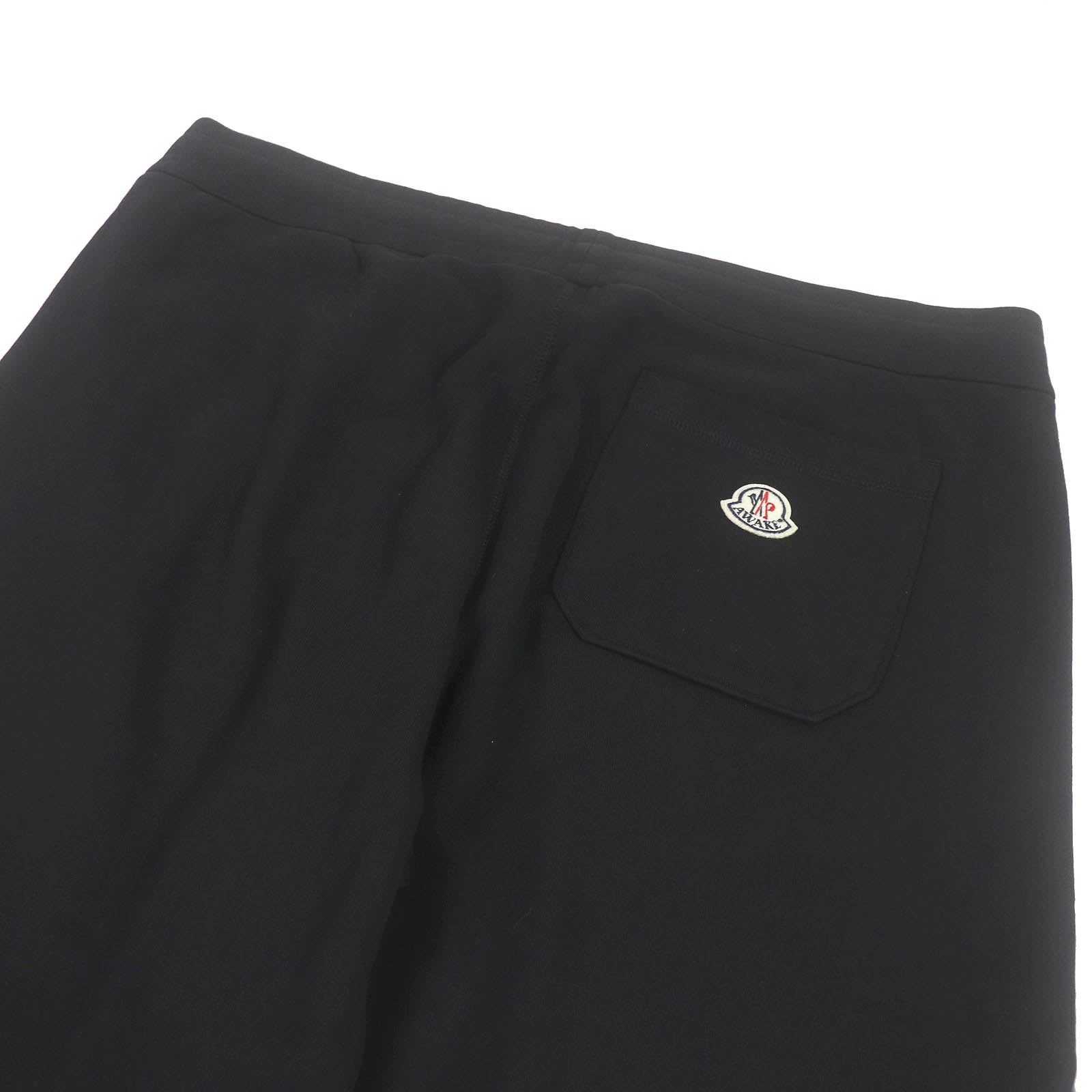 Moncler Cotton Logo Jogger Pants Black L