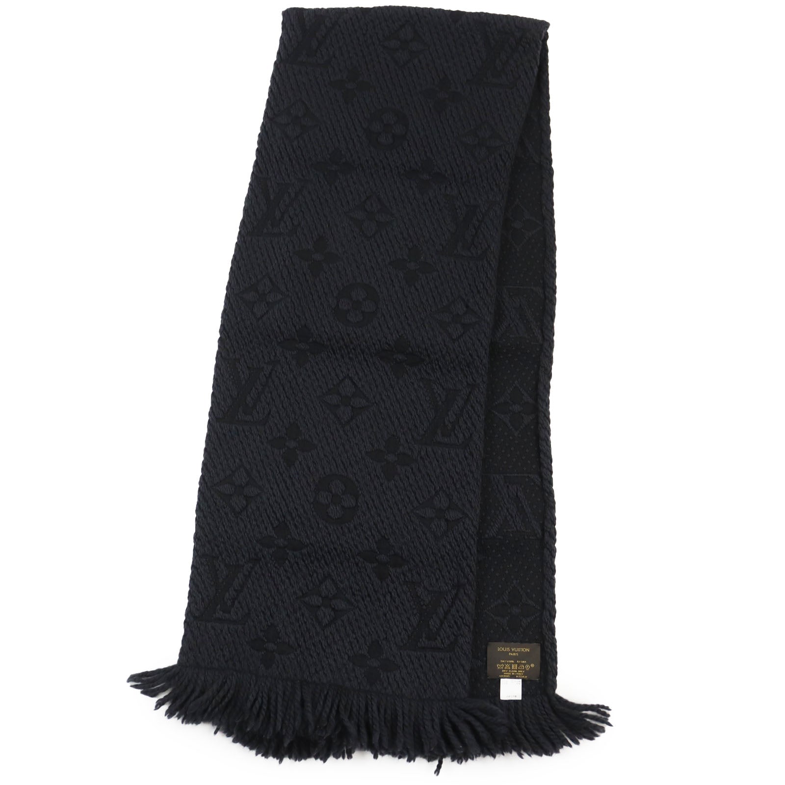 Louis Vuitton Logomania Wool Silk Scarf