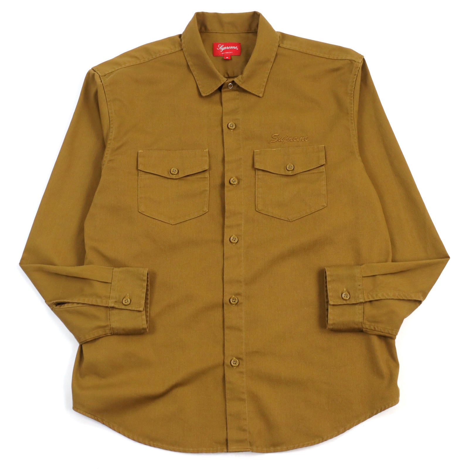 Supreme RAYMOND PETTIBON Work Shirt Brown M