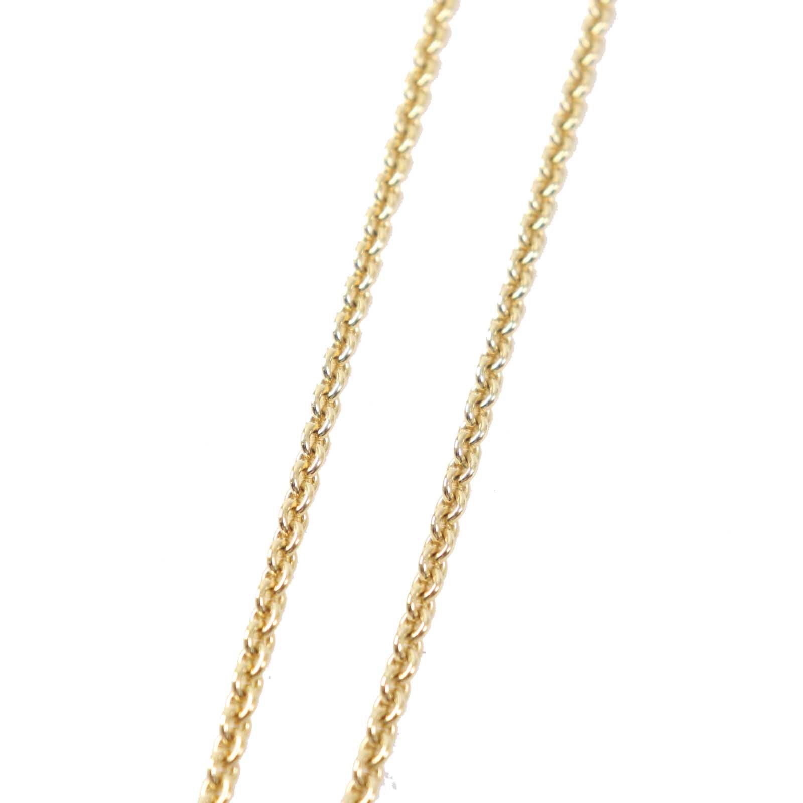 Hermes Medaille Quadriage GM Necklace Gold