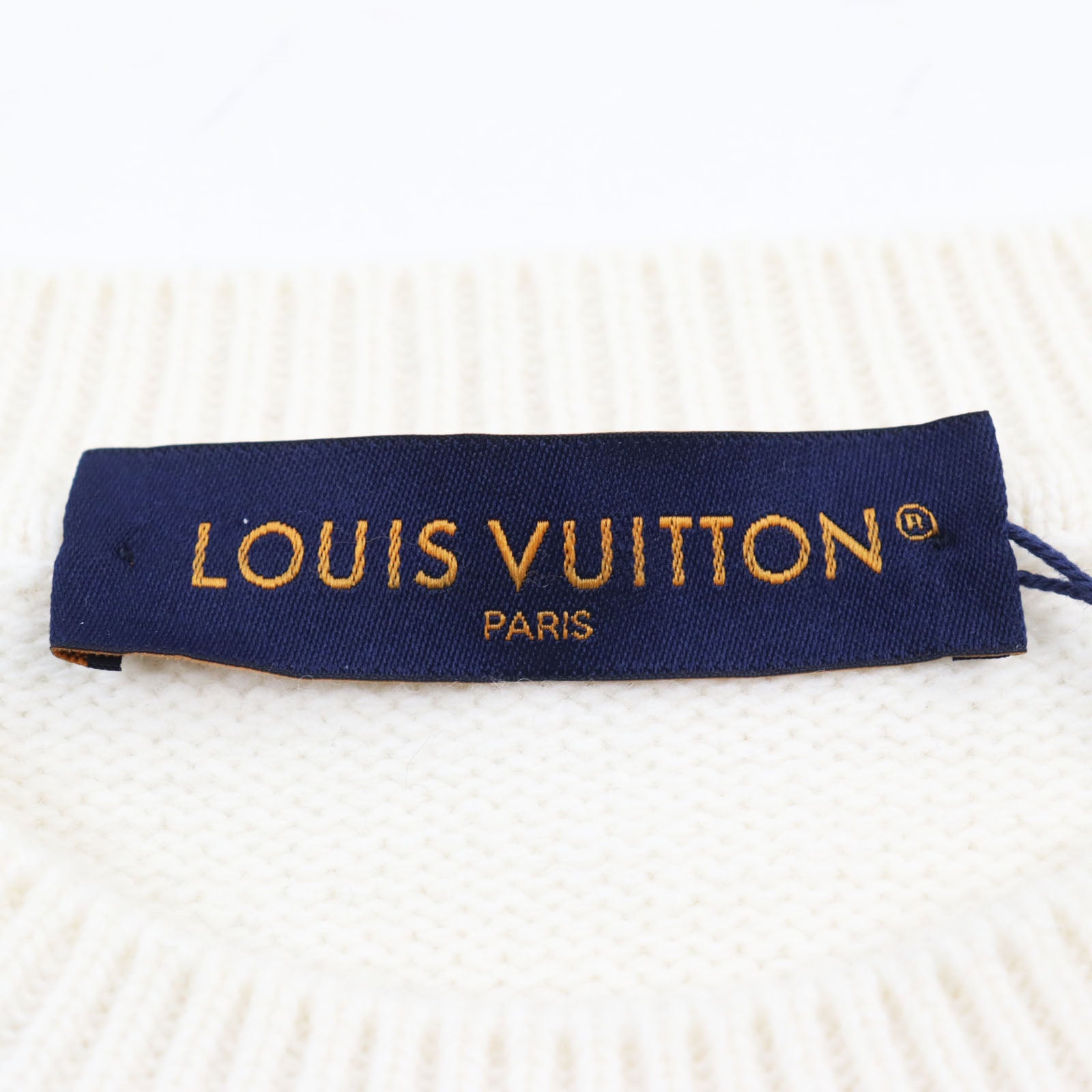 Louis Vuitton Wool Crewneck Puzzle Jacquard