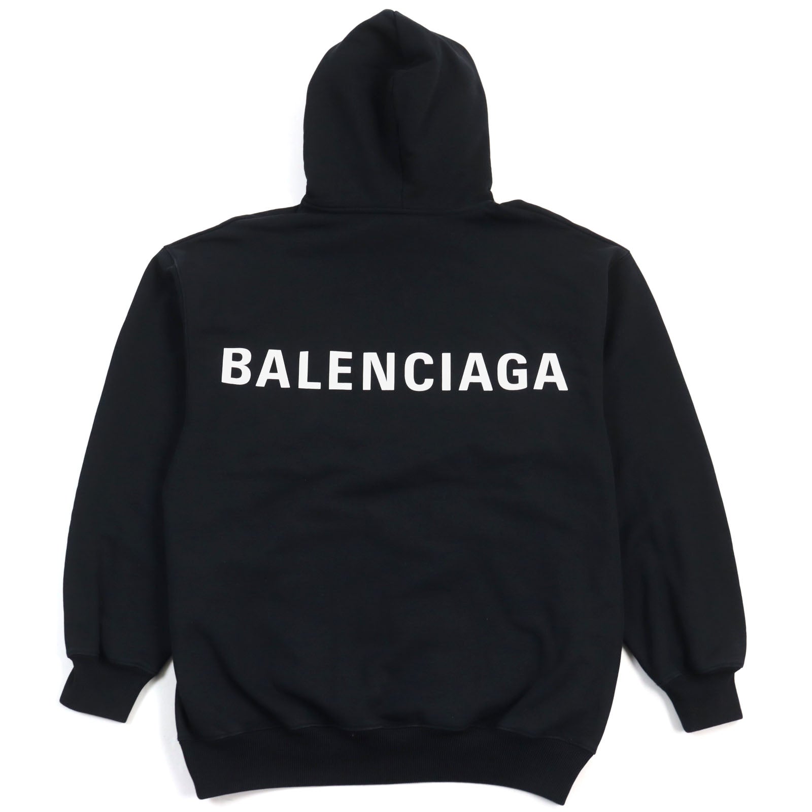 Balenciaga Cotton Back Logo Pullover XS