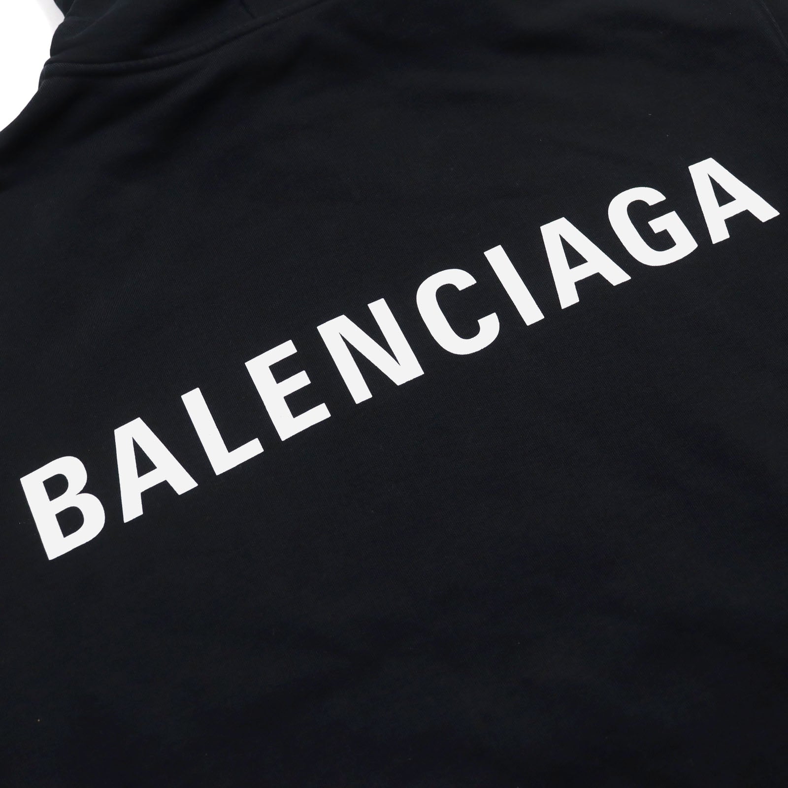 Balenciaga Cotton Back Logo Pullover XS