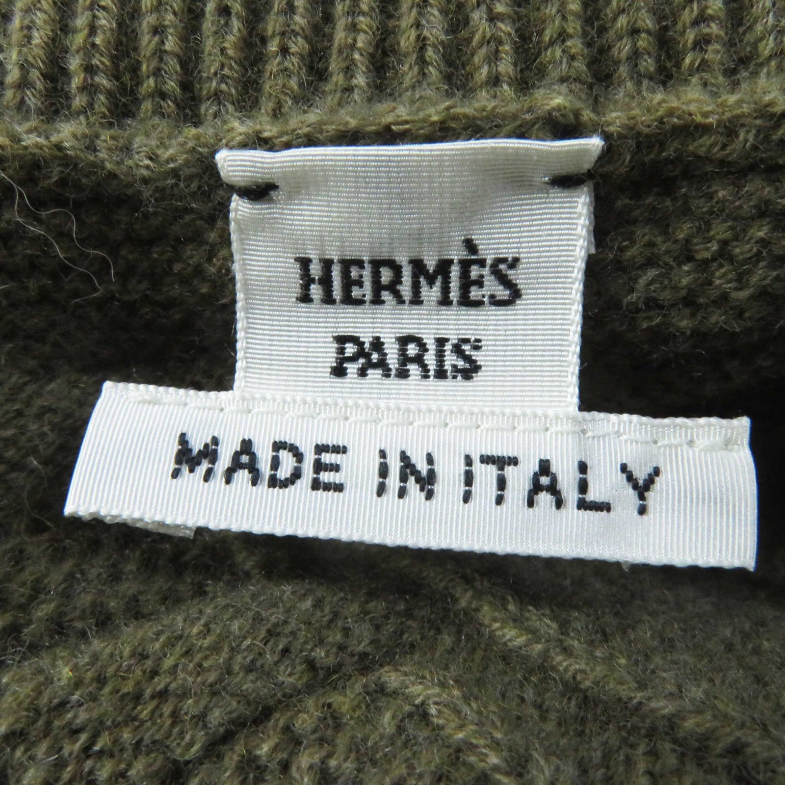 Hermes Wool Loungewear Voyage H Ash Relief Knit