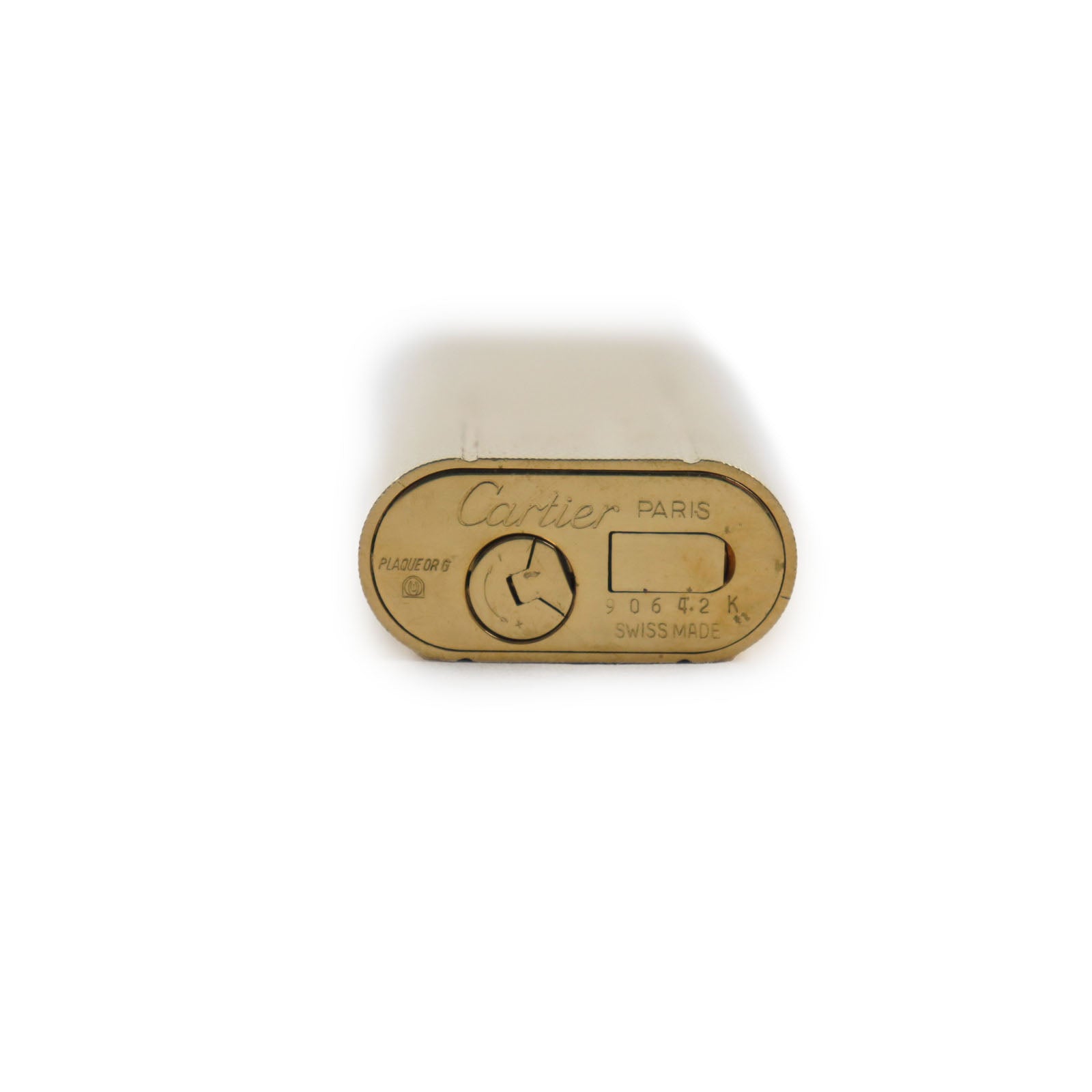 Cartier Gold Gas Lighter Smoking Accessories