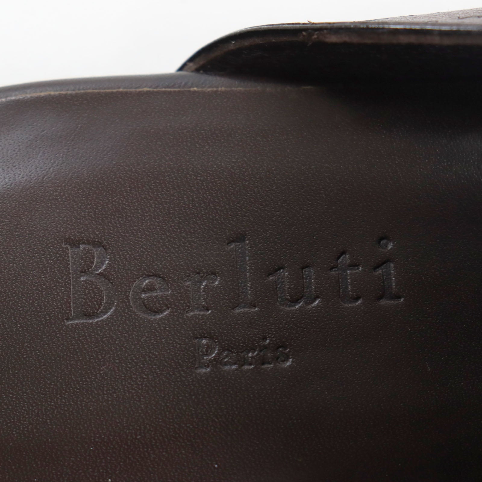 Berluti Leather Sandals Brown 7 Made in Italy