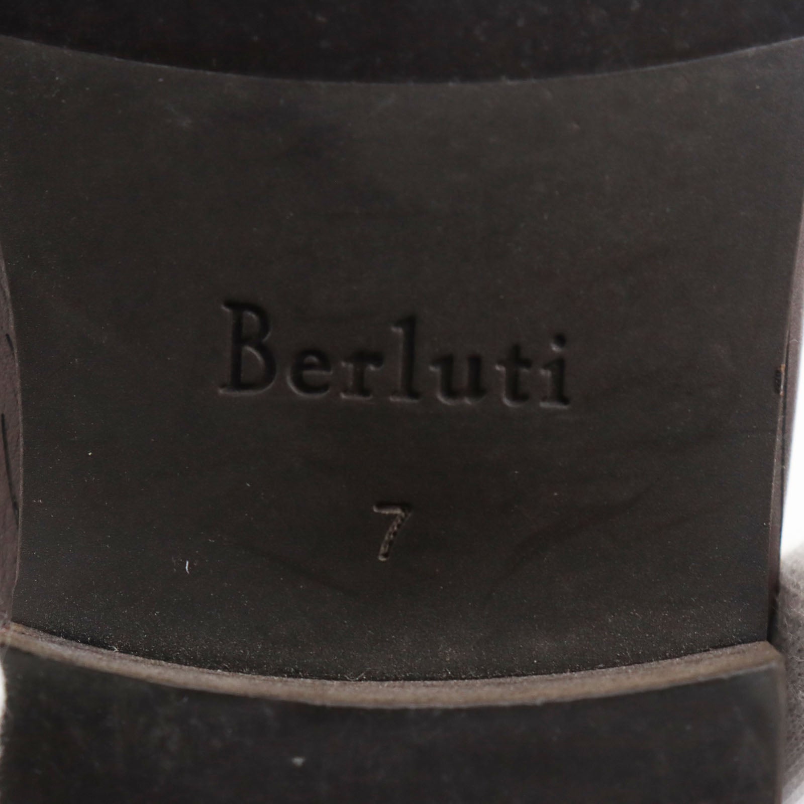 Berluti Leather Sandals Brown 7 Made in Italy