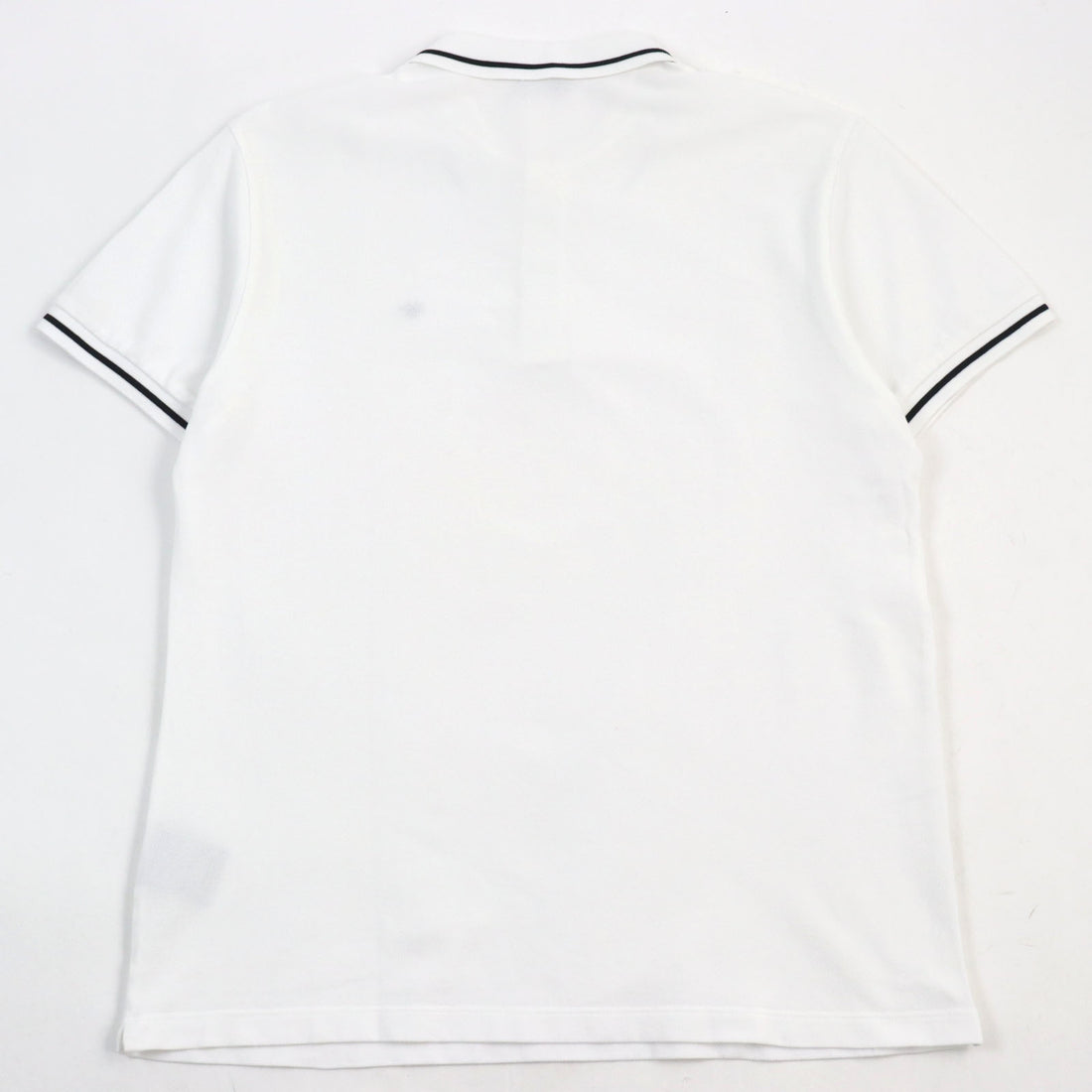 Dior Bee Cotton Pique Black Stripe Polo Shirt