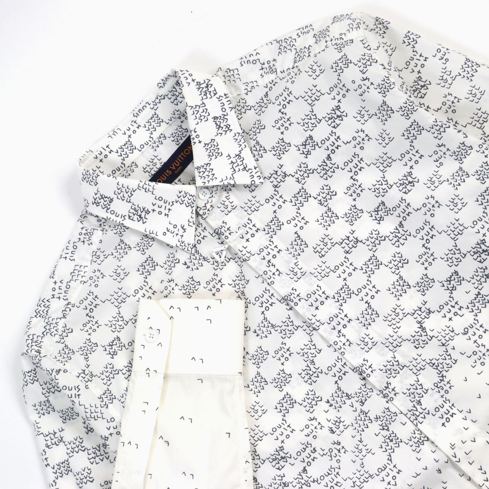 Louis Vuitton Damier Gradient Long Sleeve Shirt S