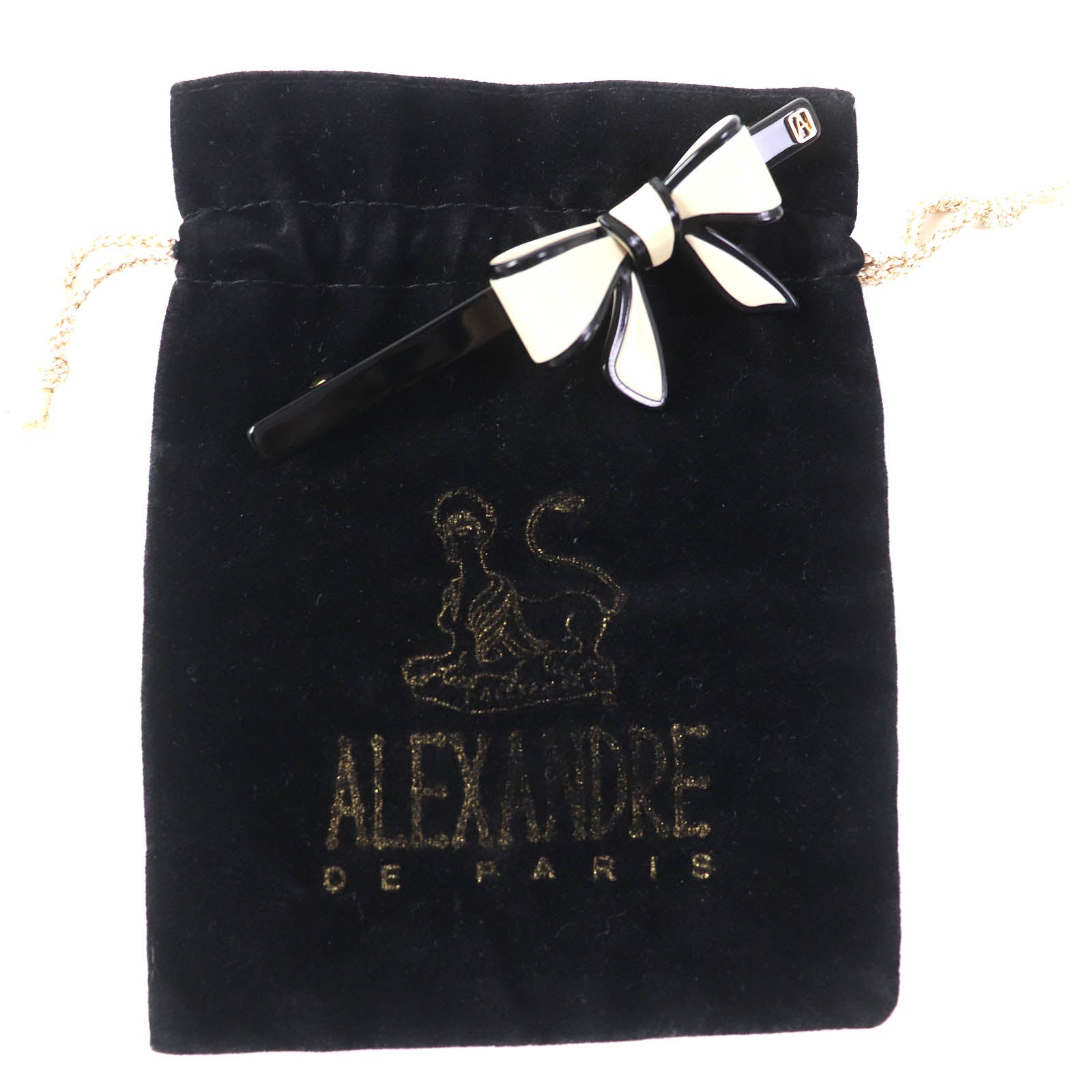 Alexandre de Paris Ribbon Barrette Hair Accessory