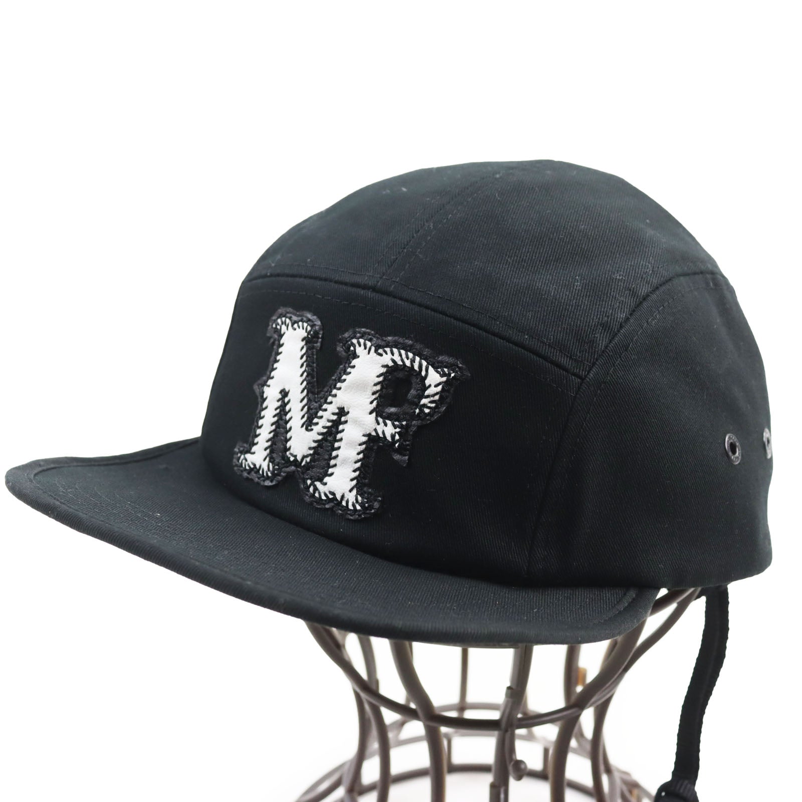 Moncler Genius Baseball Hat with Leather Logo