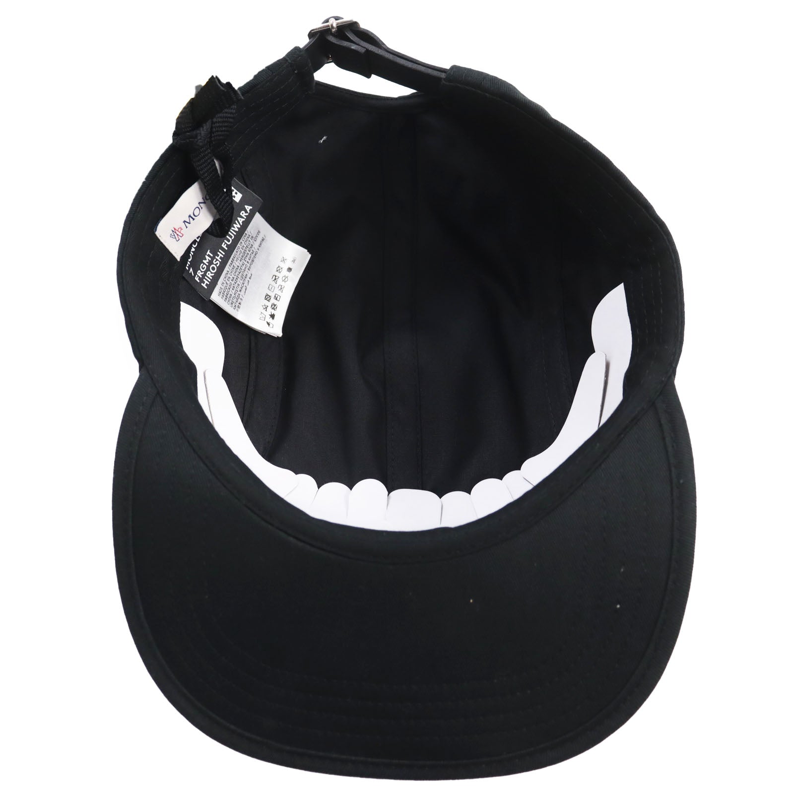 Moncler Genius Baseball Hat with Leather Logo