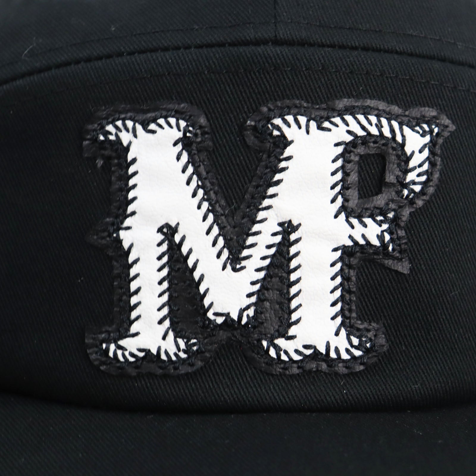 Moncler Genius Baseball Hat with Leather Logo