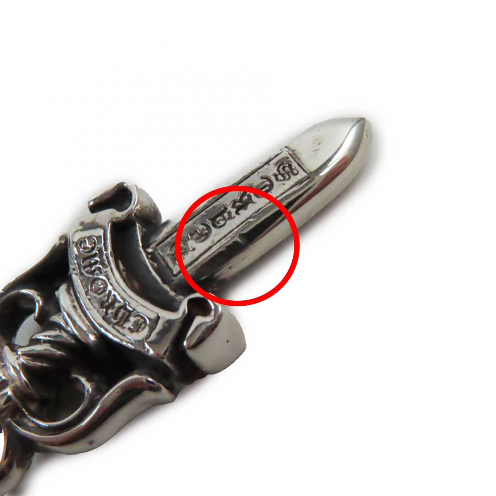 CHROME HEARTS Dagger Pendant SV925 Silver