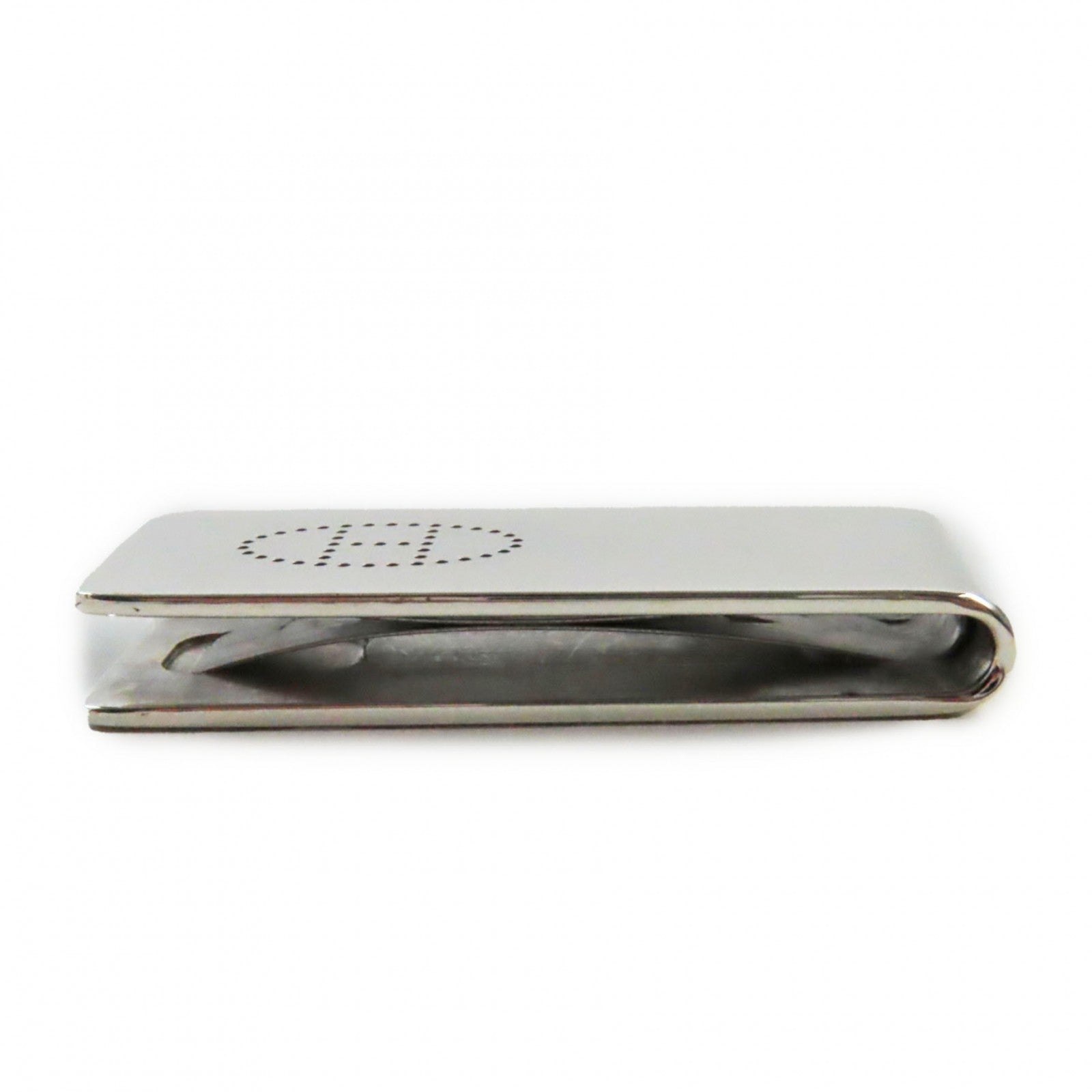 Hermes AG925 Evelyn H Logo Money Clip Silver