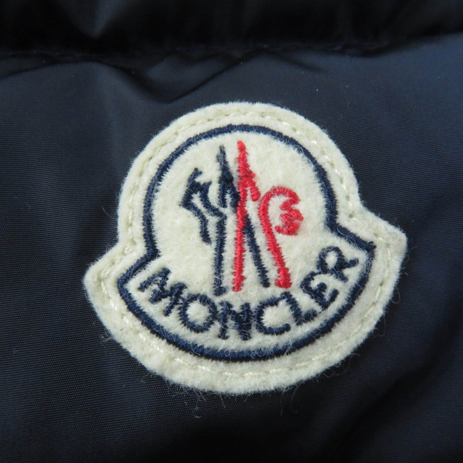 Moncler FLAMMETTE Nylon Down Coat Navy