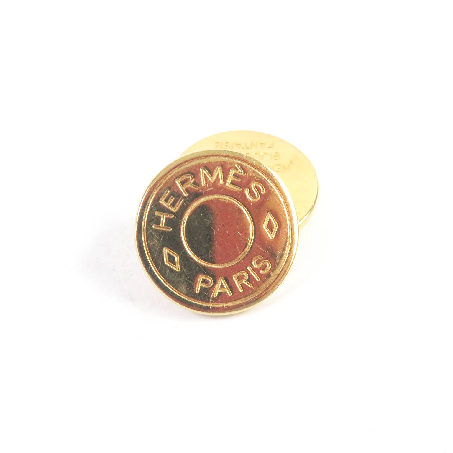 Hermes Accessories Cufflinks Gold Mens