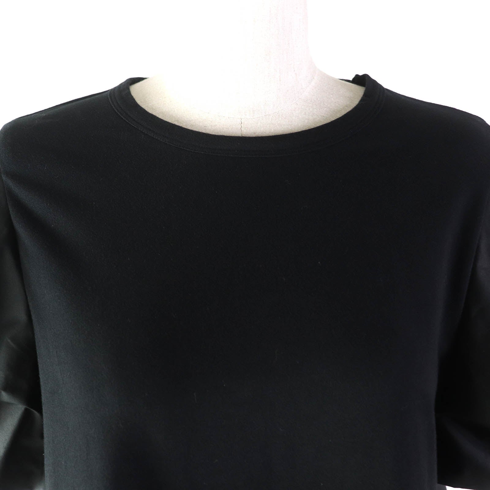 YOKO CHAN Puff Sleeve Top Black 36 Women