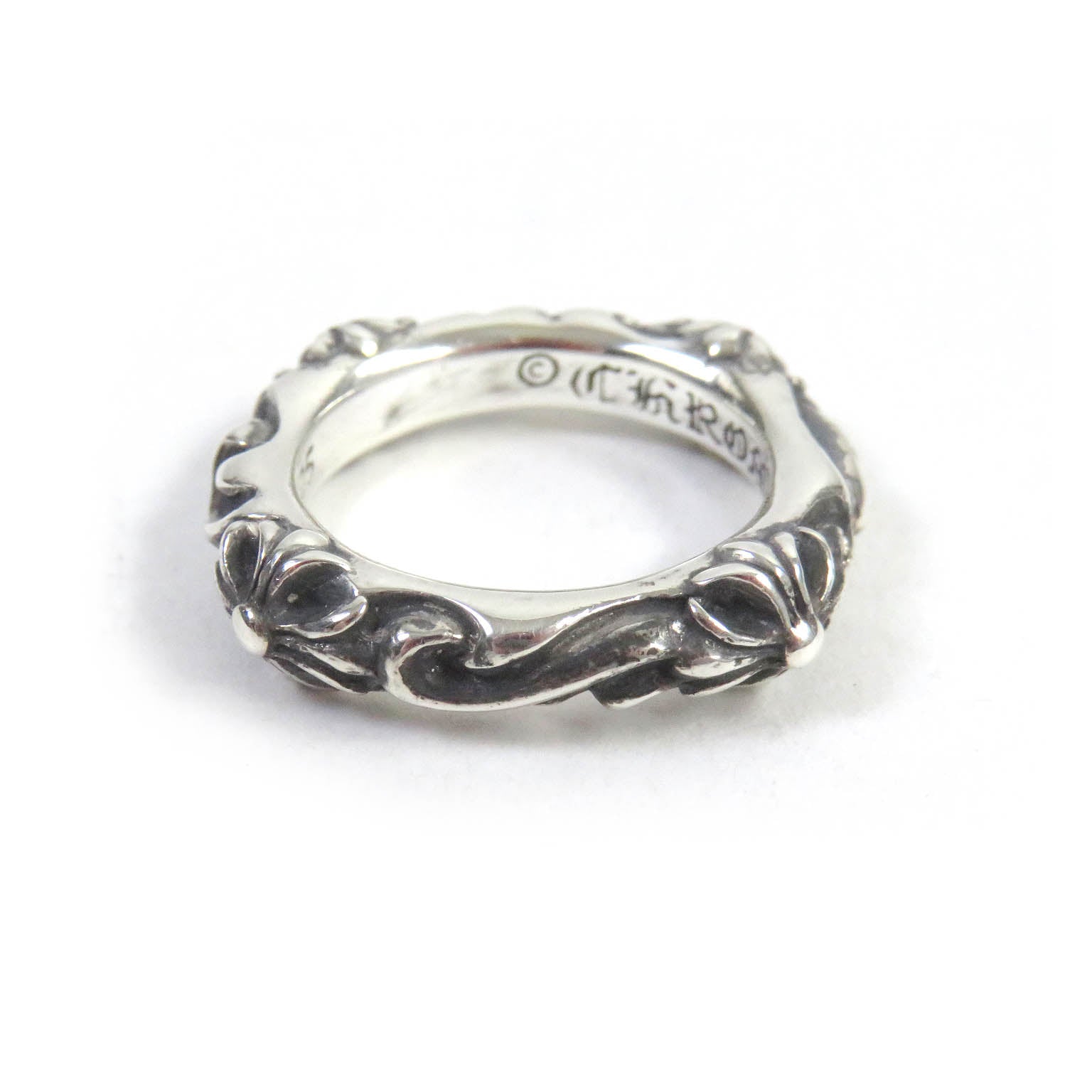 CHROME HEARTS Silver Ring SV925 12