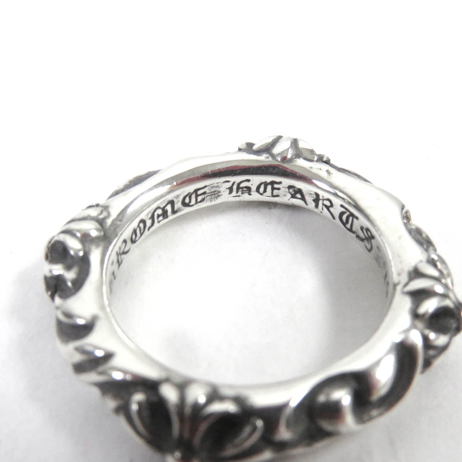 CHROME HEARTS Silver Ring SV925 12