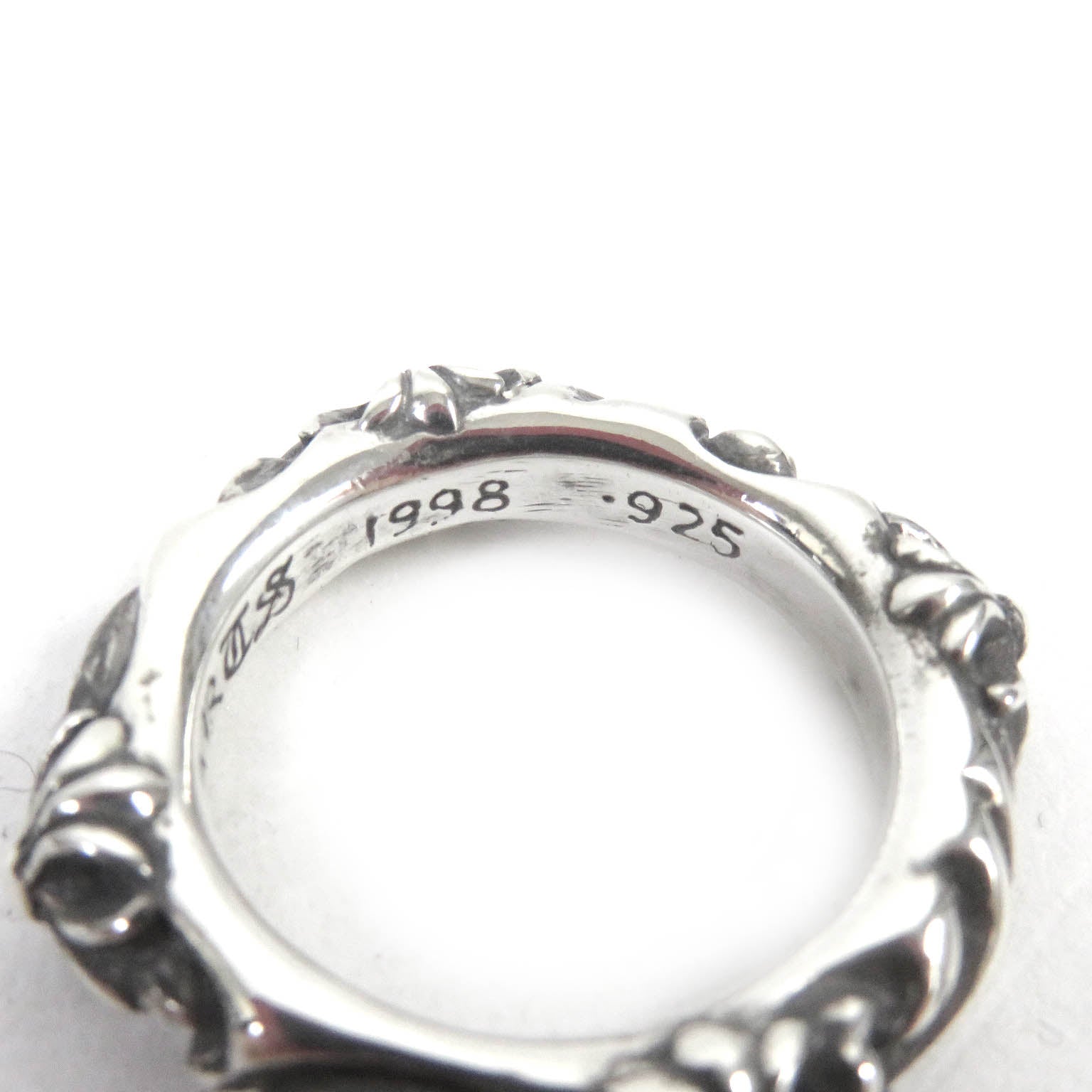 CHROME HEARTS Silver Ring SV925 12