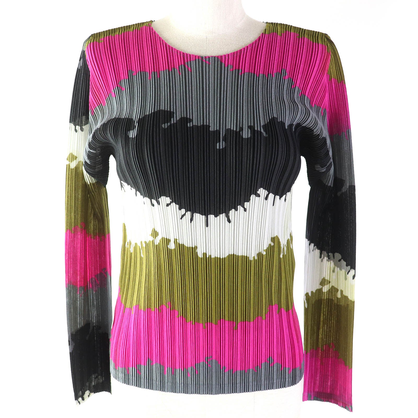 PLEATS PLEASE PP53-FK351 Multicolor Top