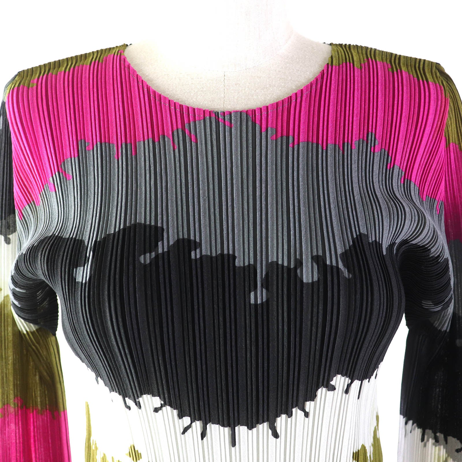 PLEATS PLEASE PP53-FK351 Multicolor Top