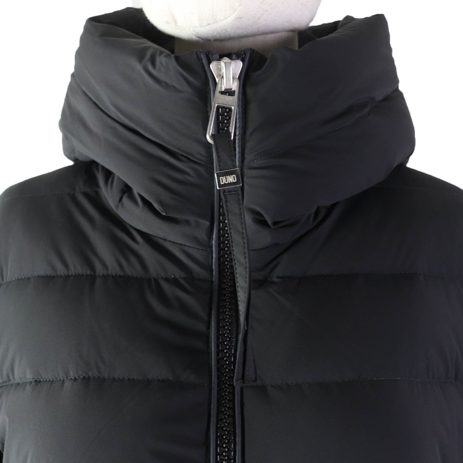 DUNO CELLINI Nylon Polyurethane Hooded Down Coat