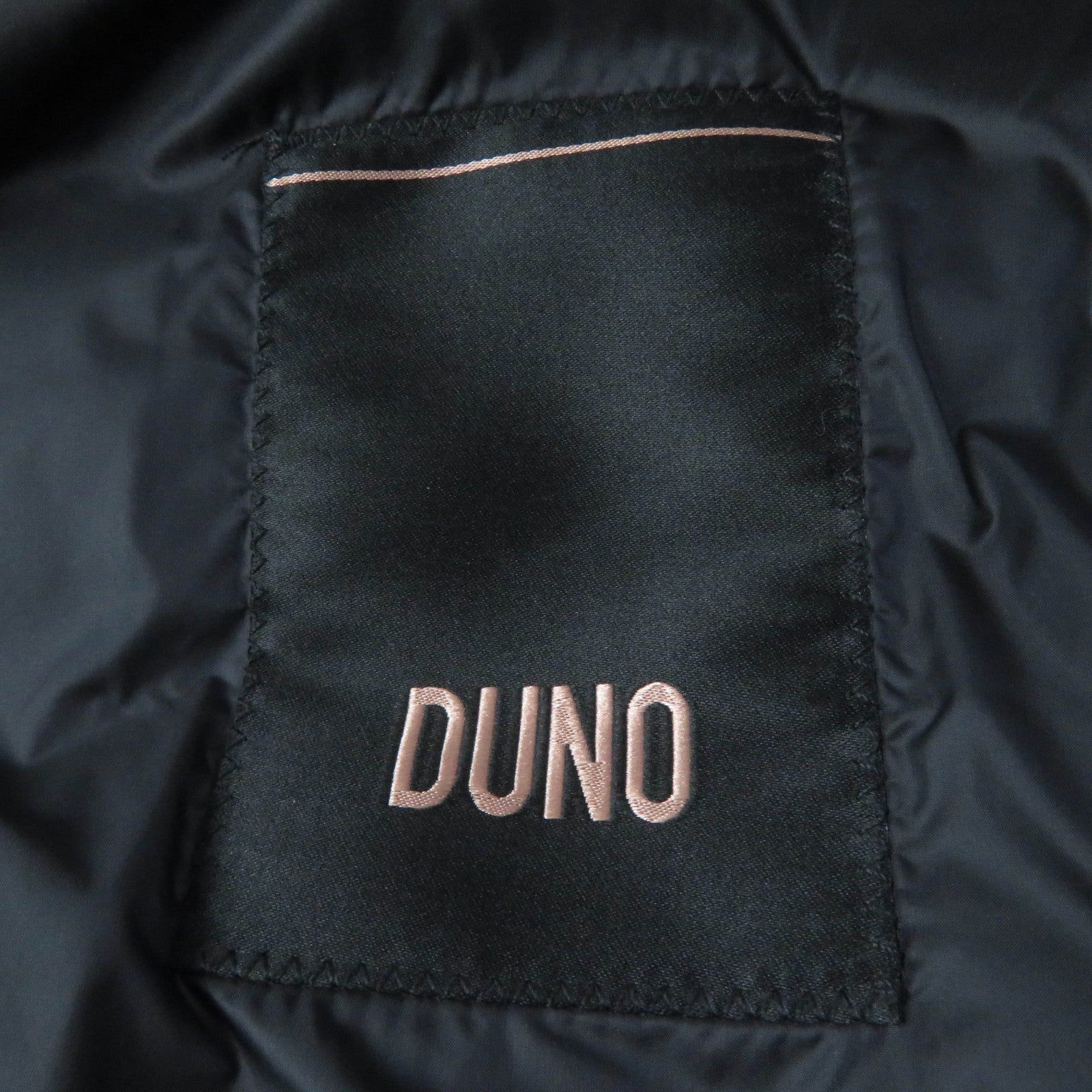 DUNO CELLINI Nylon Polyurethane Hooded Down Coat