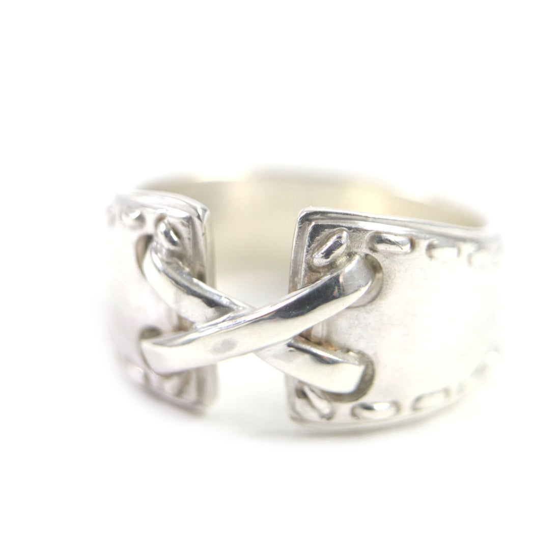 Hermes Mexican Ring SV925 Silver 51