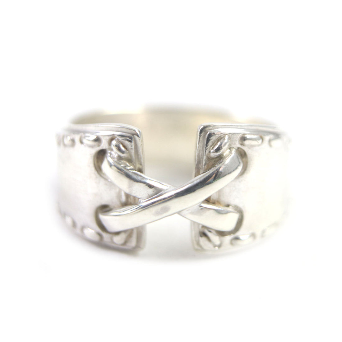 Hermes Mexican Ring SV925 Silver 51