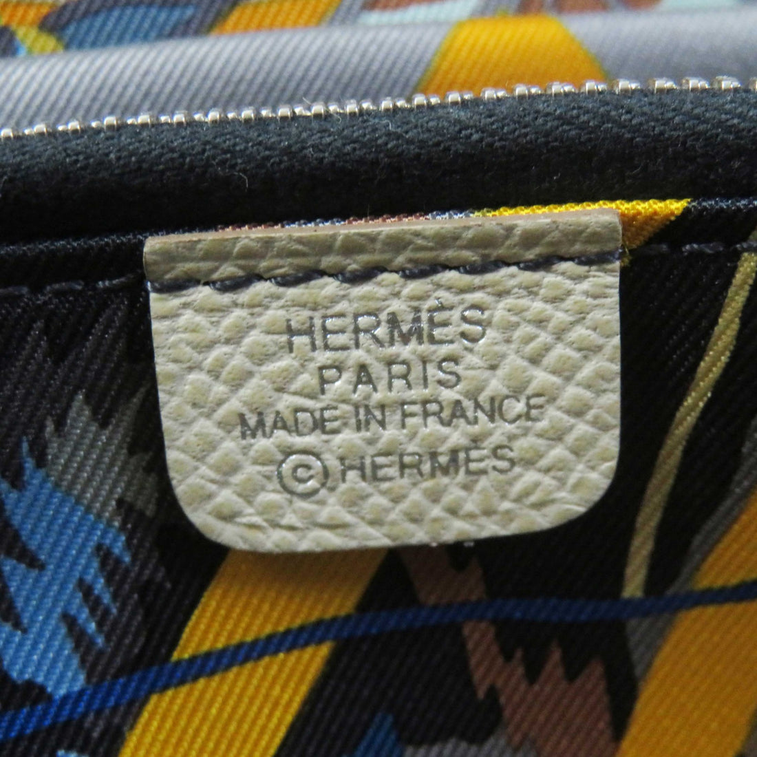 Hermes Azap Long Silk Inn Wallet