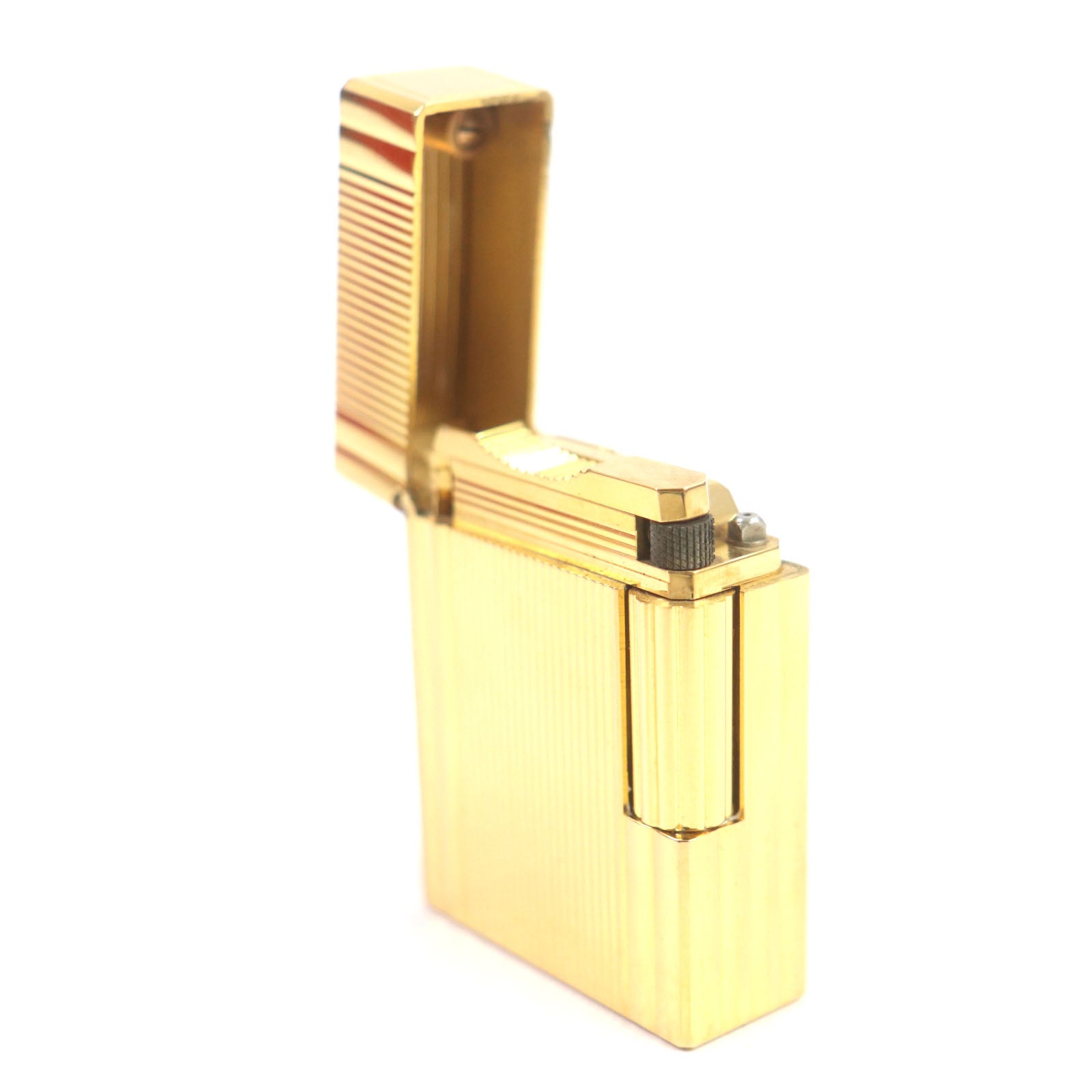 Dupont Line 1 Gold Roller Gas Lighter