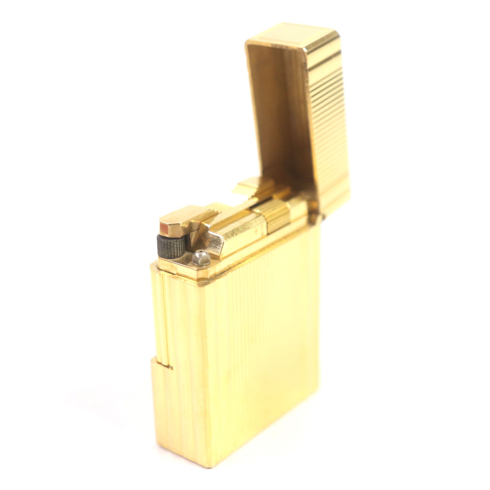 Dupont Line 1 Gold Roller Gas Lighter